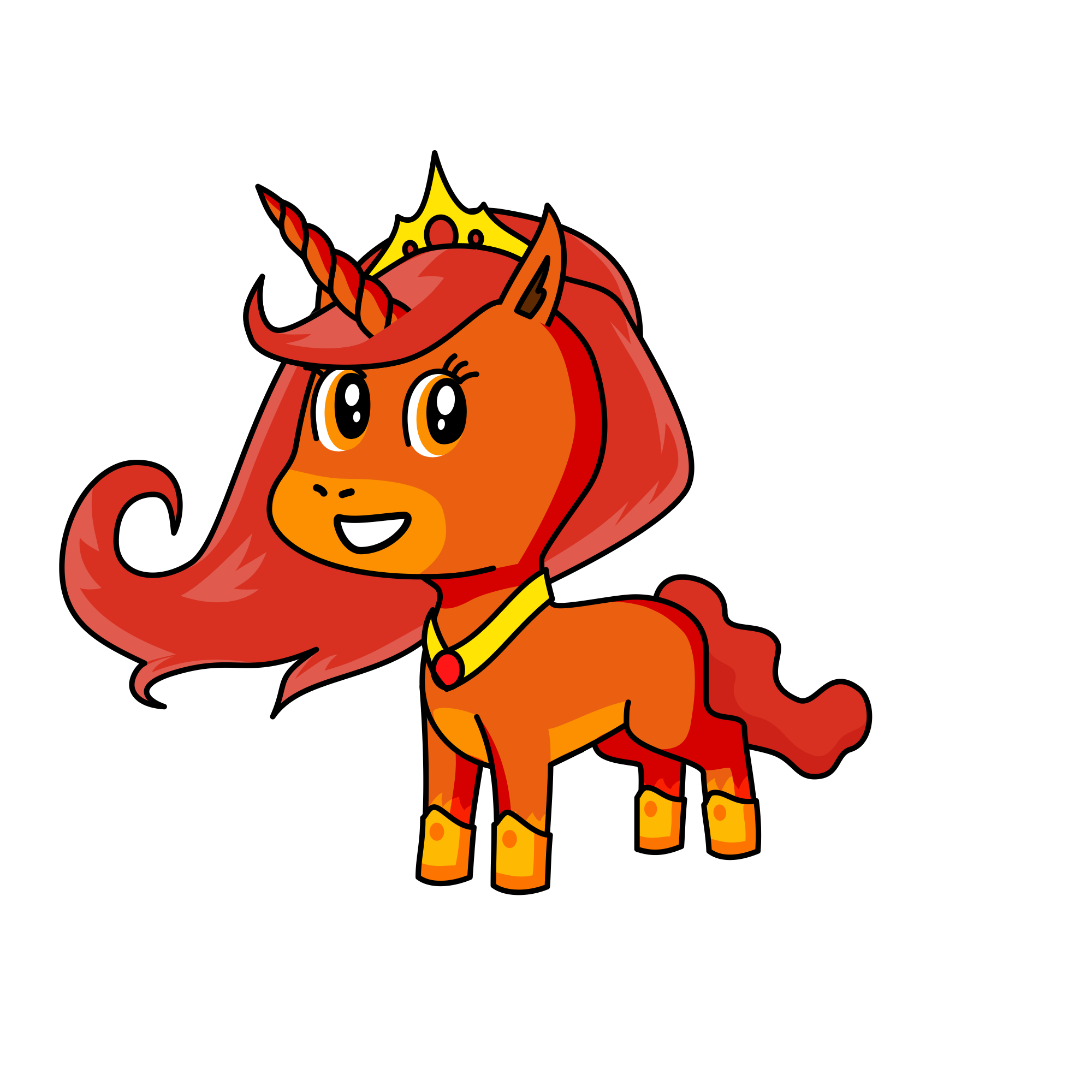 Fiery, the unicorn