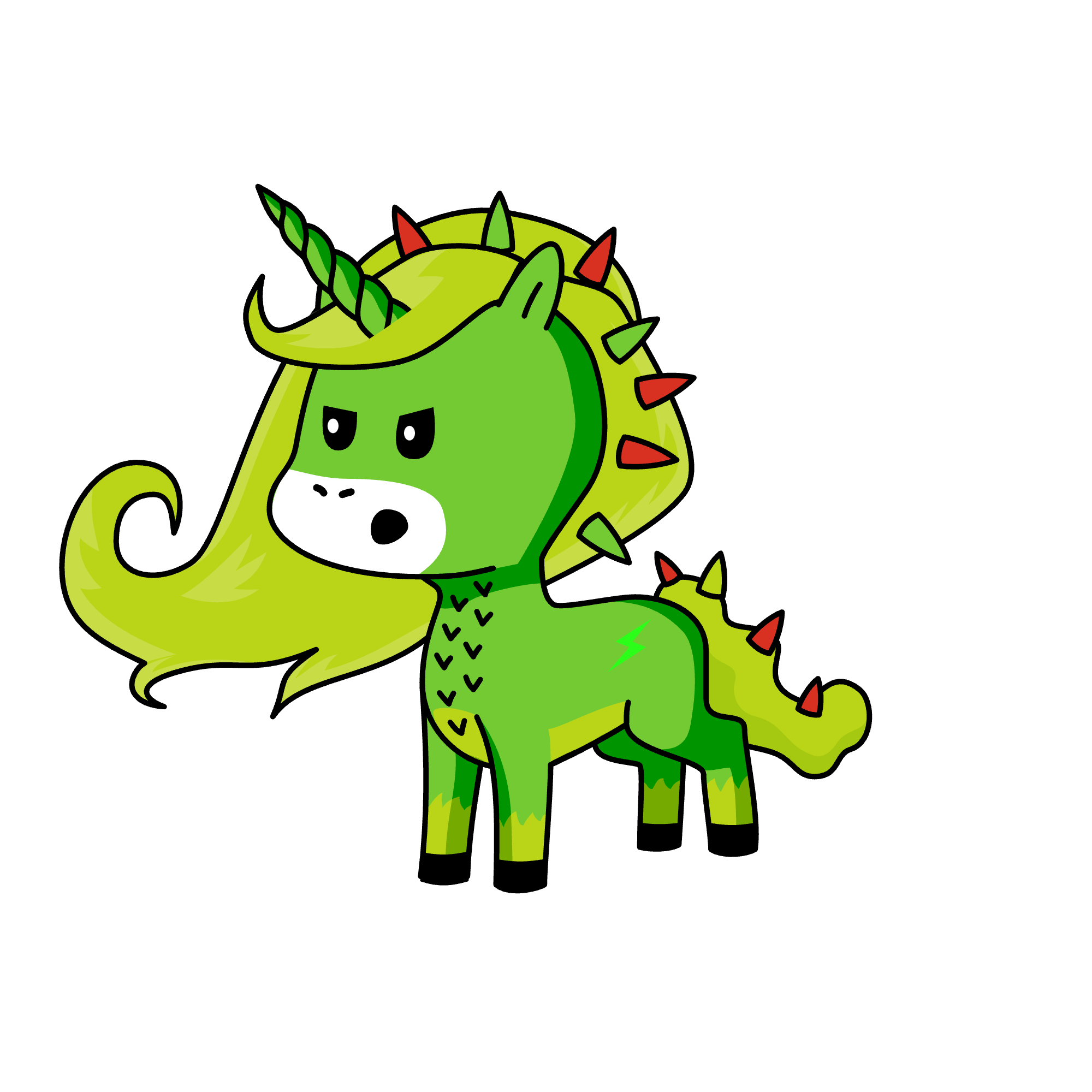 Grinch, the unicorn