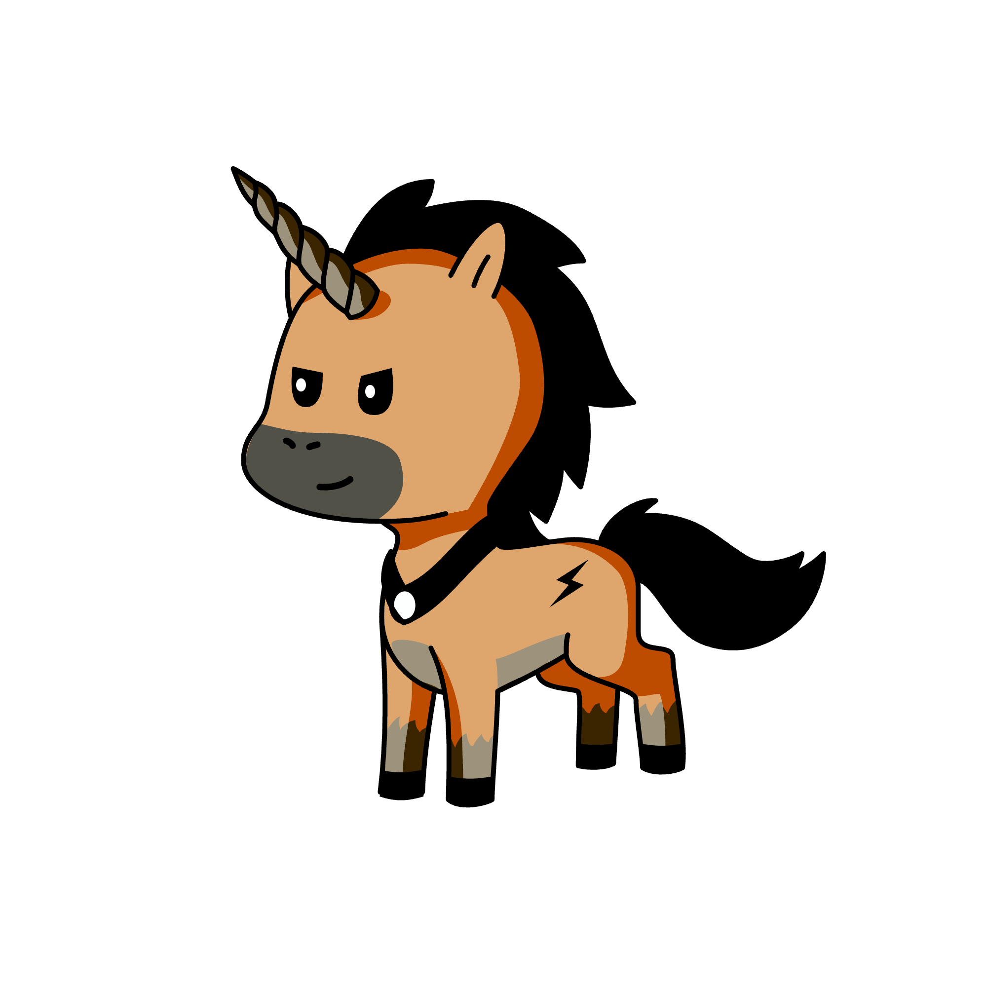 Casca Highbottom, the unicorn