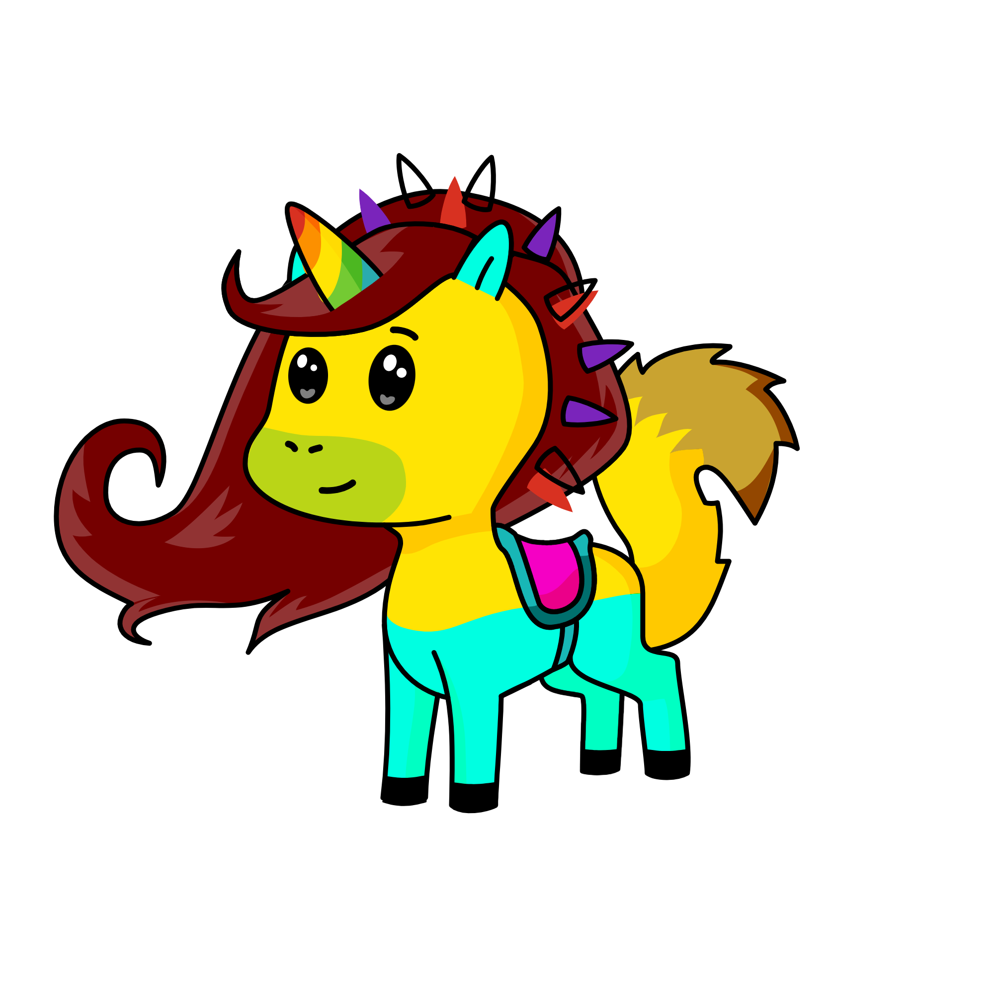 Precioso, the unicorn