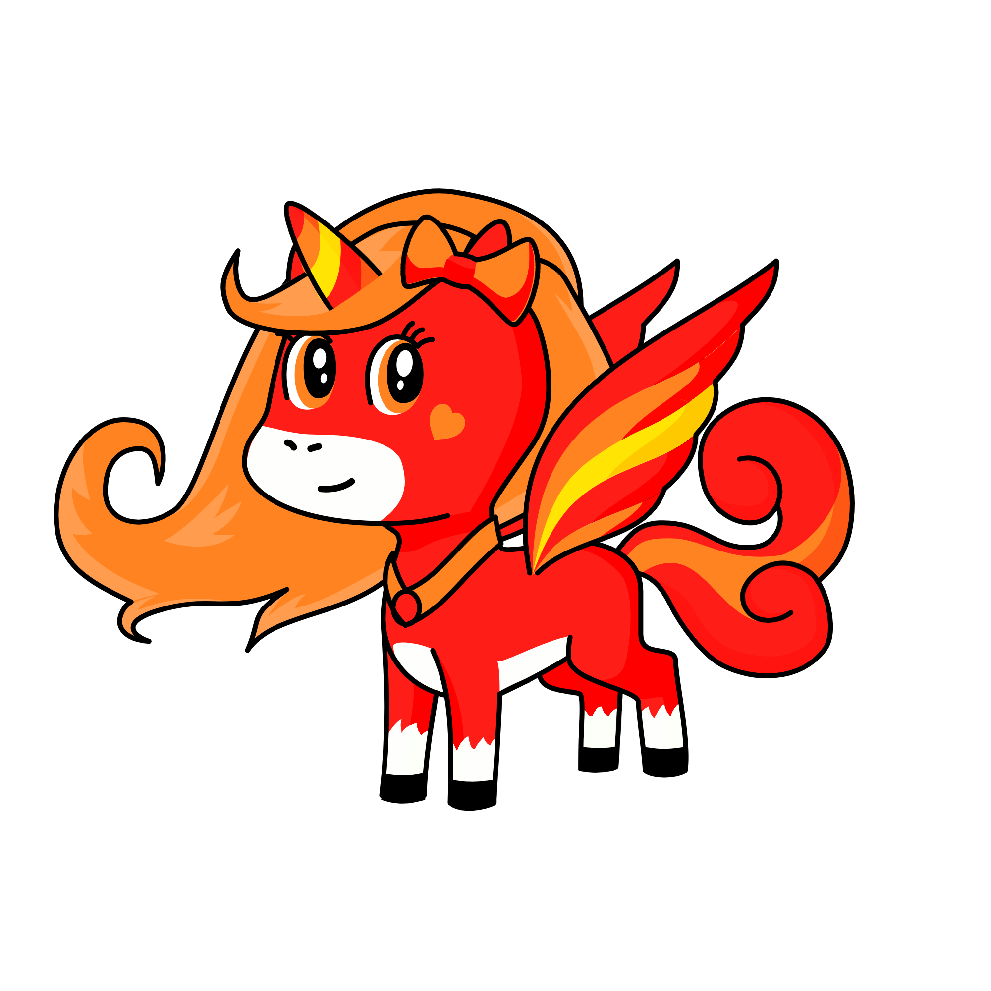 starfire, the unicorn