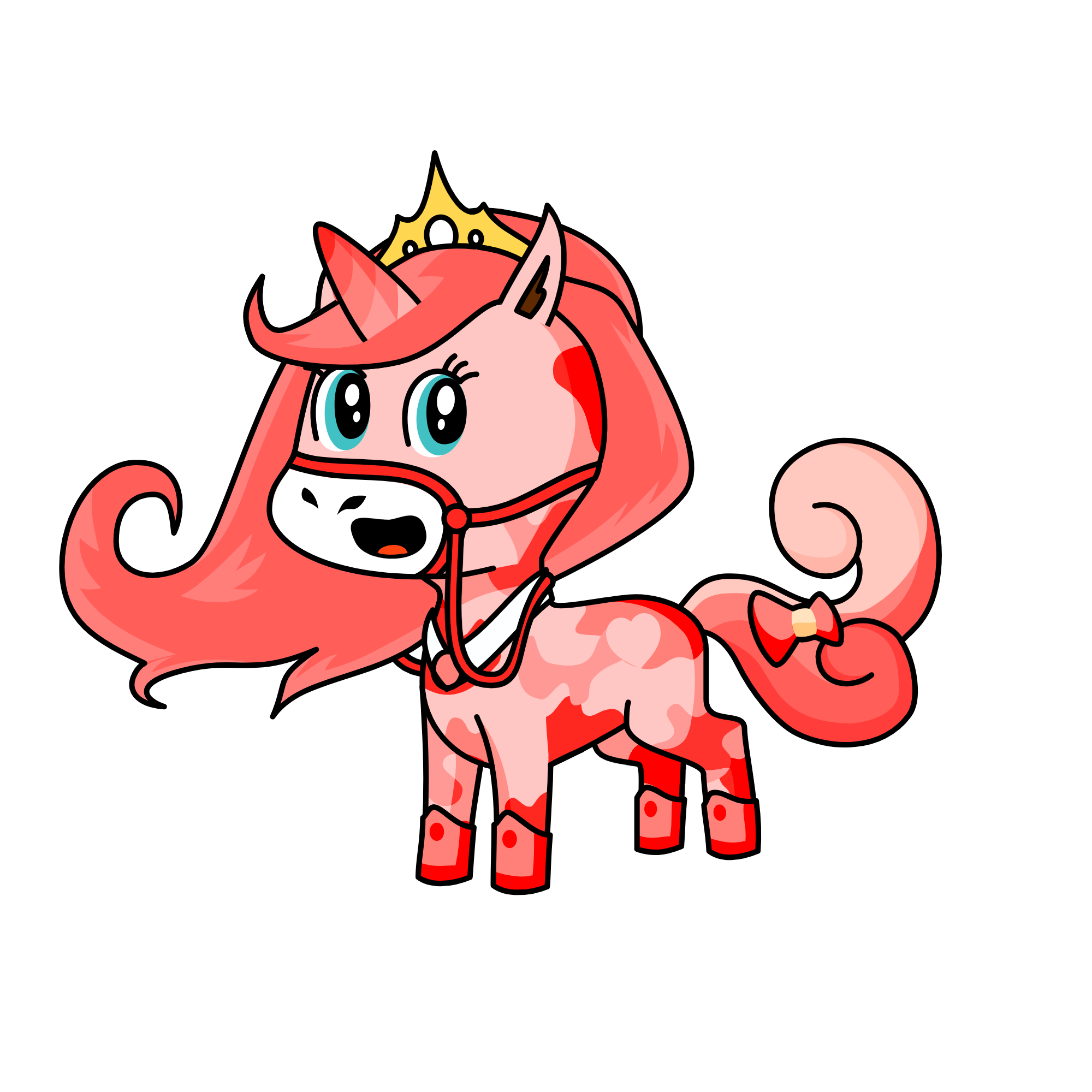 Shortcake, the unicorn