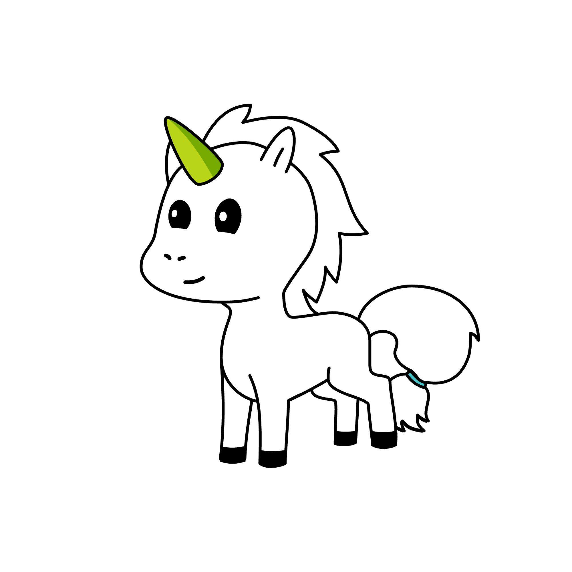Manchitas, the unicorn