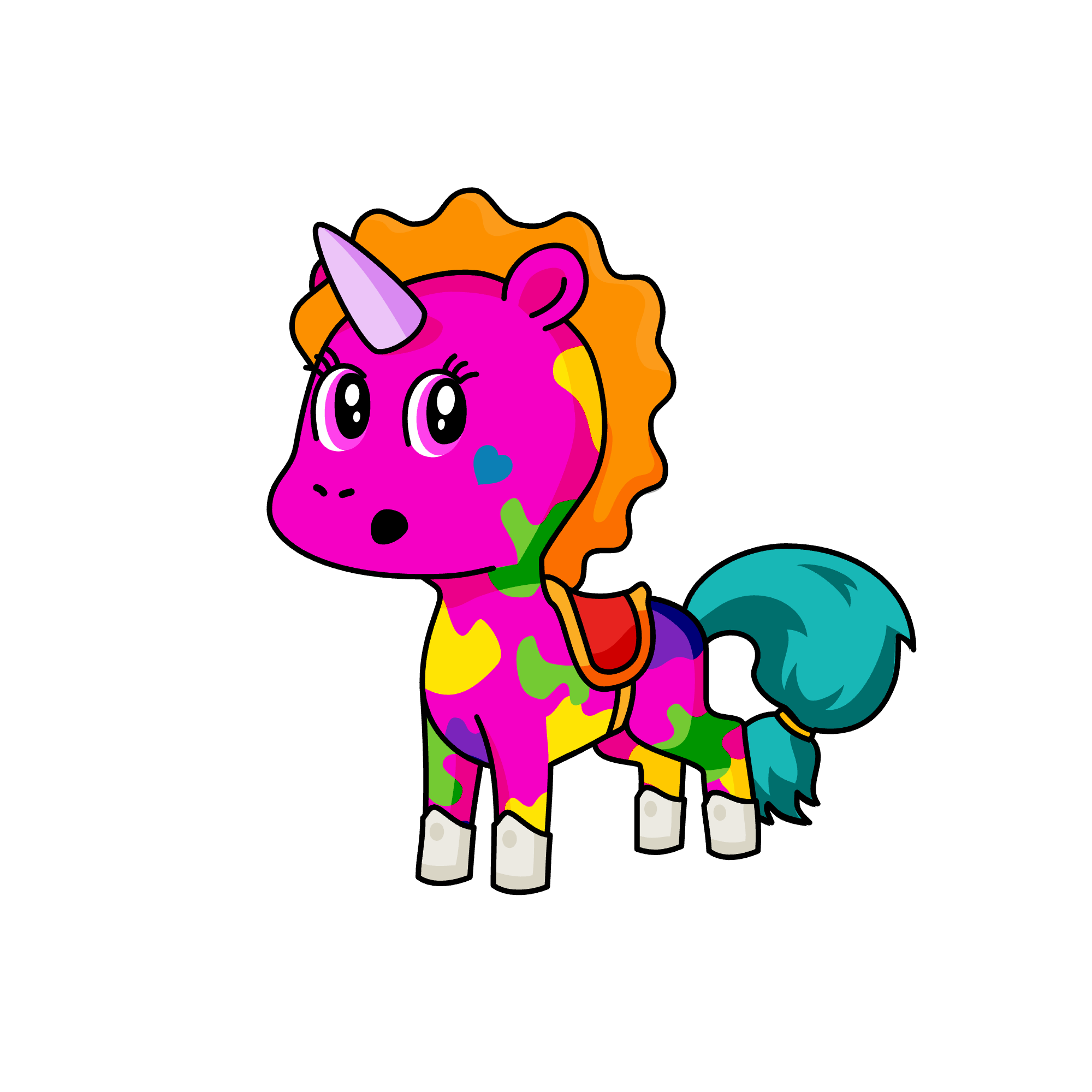 Silbia, the unicorn