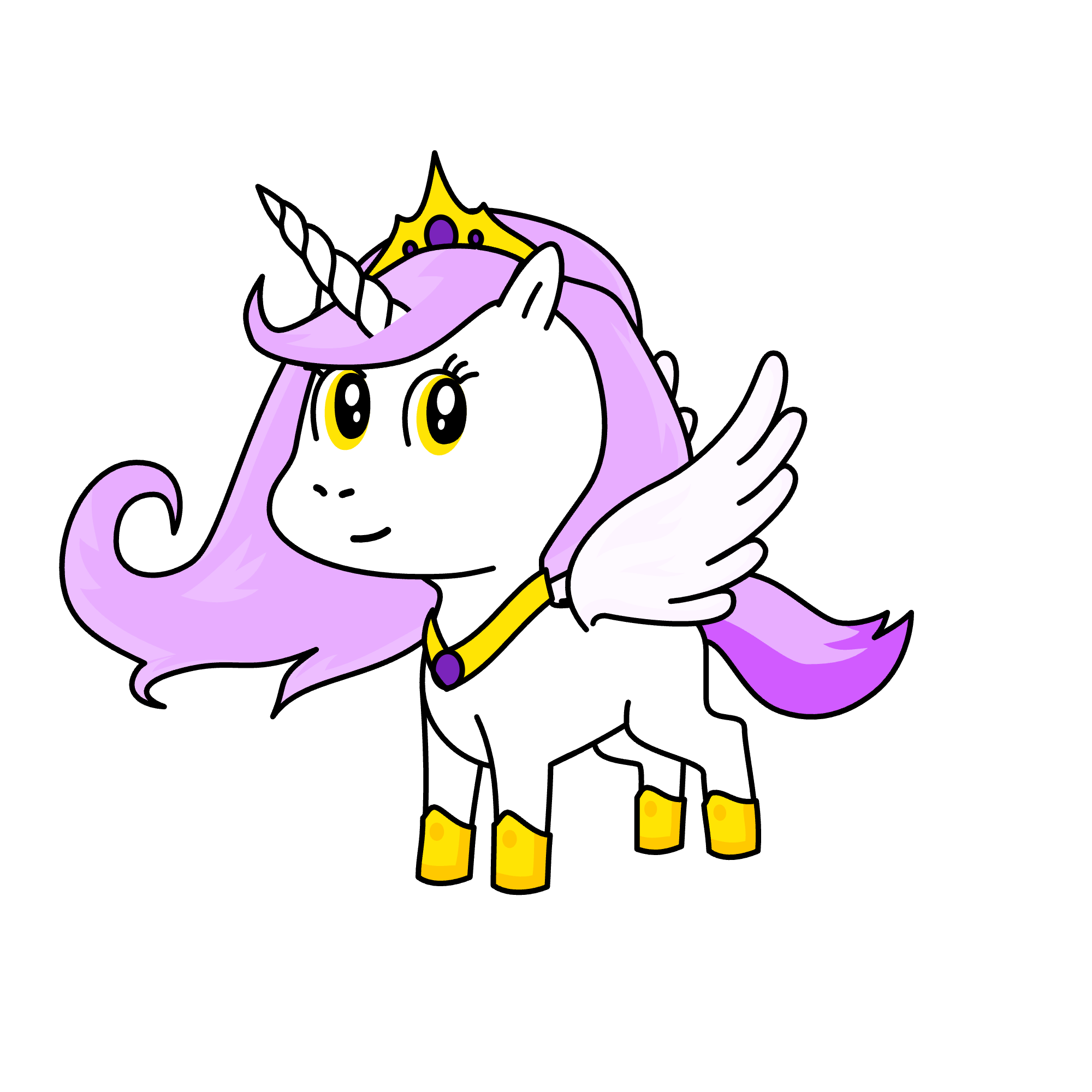 Princess Celestia, the unicorn