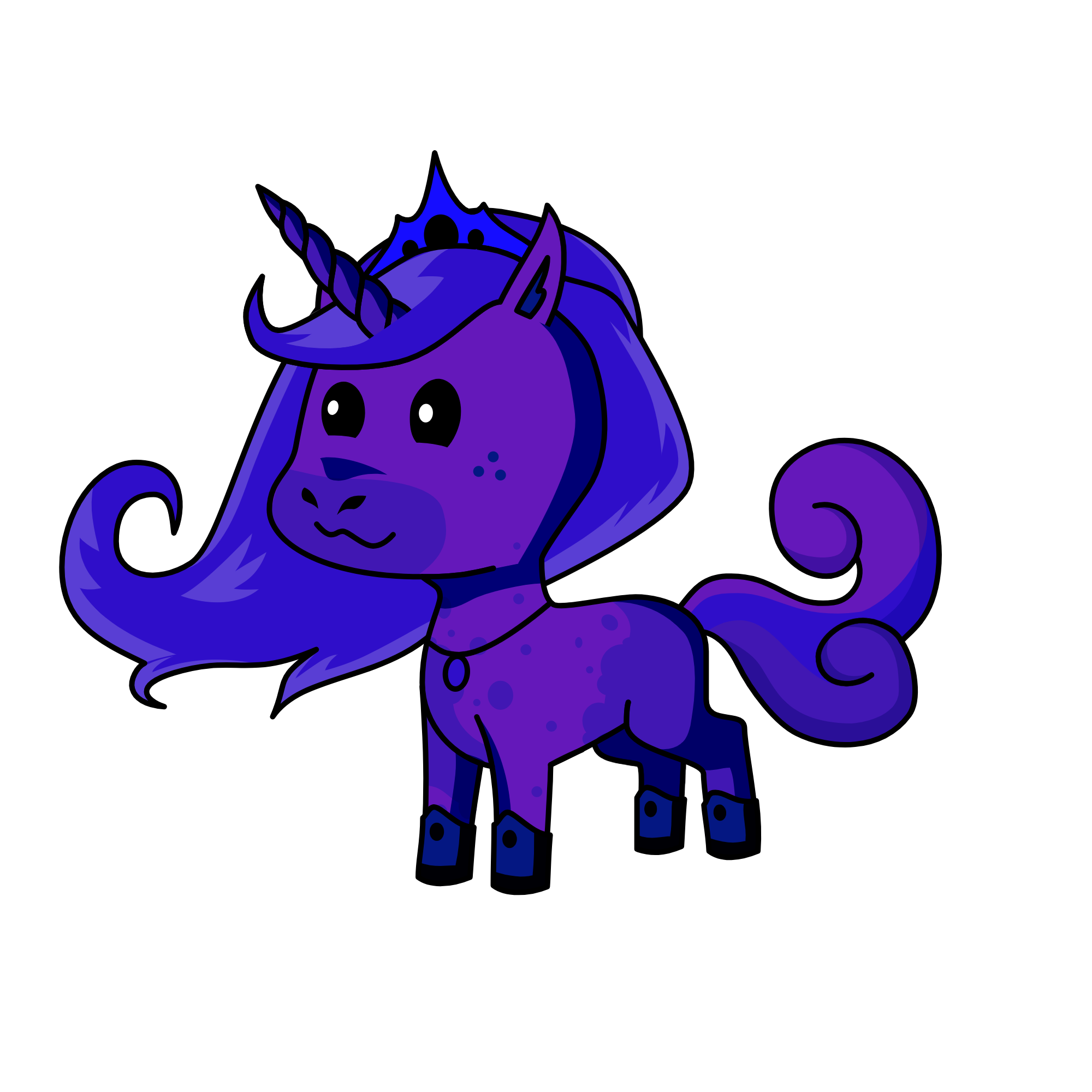 Luna, the unicorn