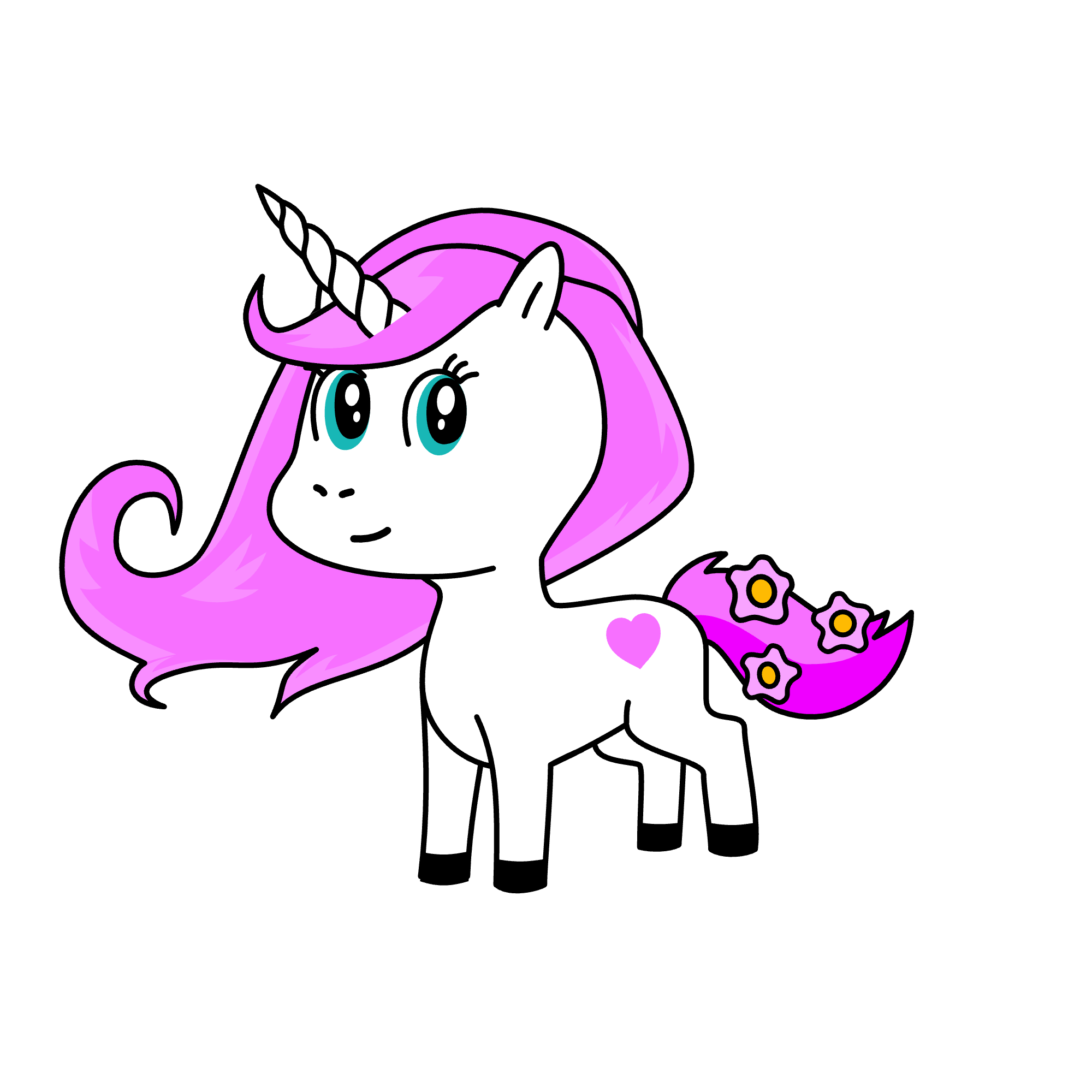 Lyria The Queen Unicorn of Centopia, the unicorn