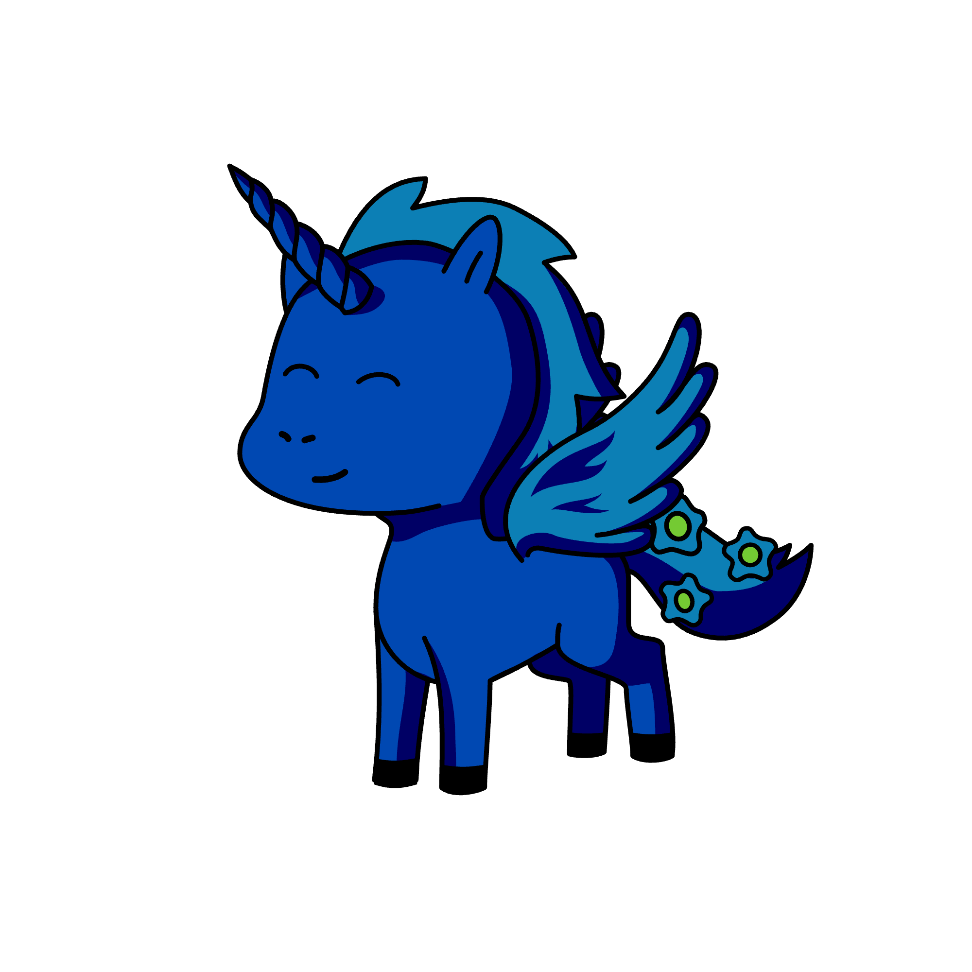 Ono The King Unicorn of Centopia, the unicorn