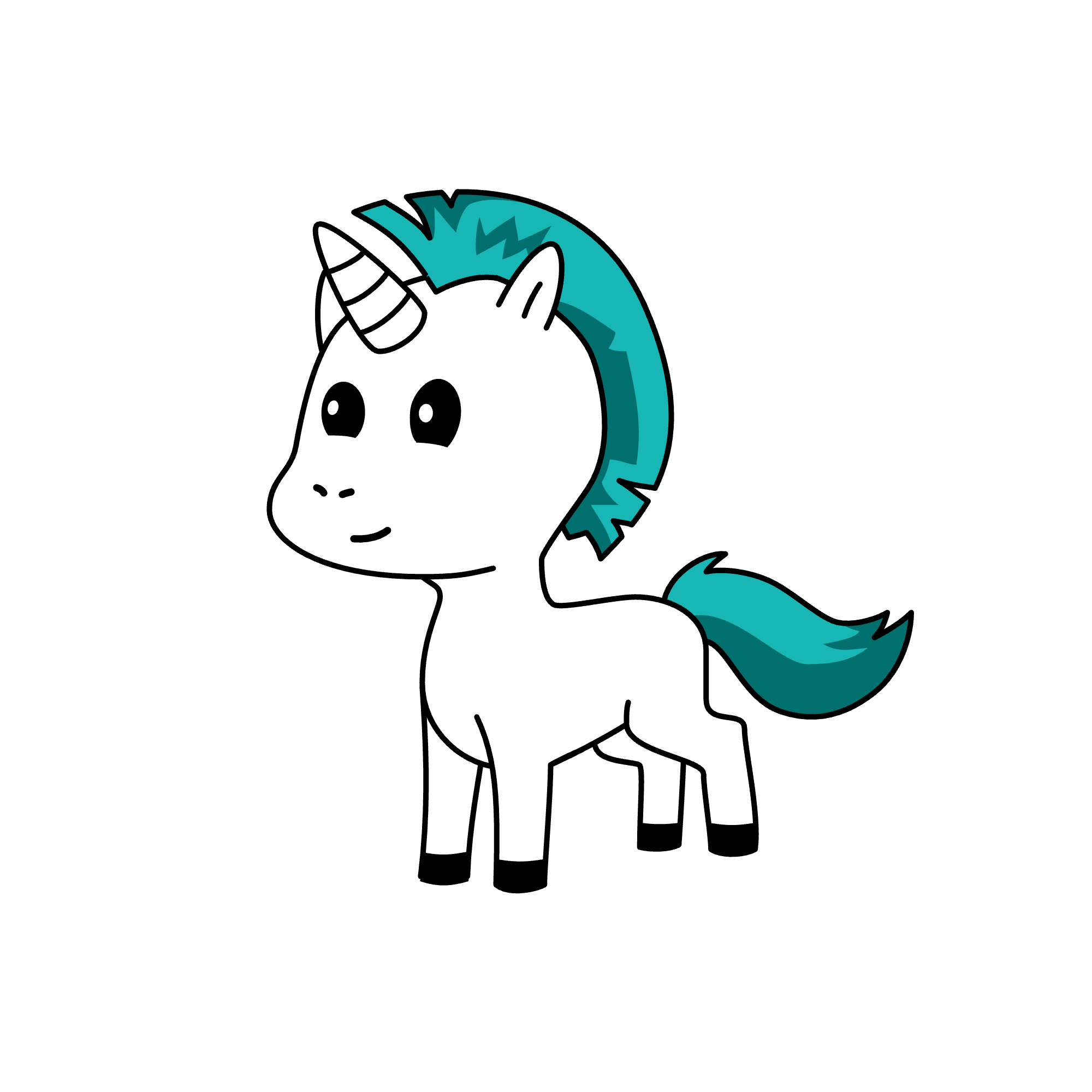 Cresta, the unicorn