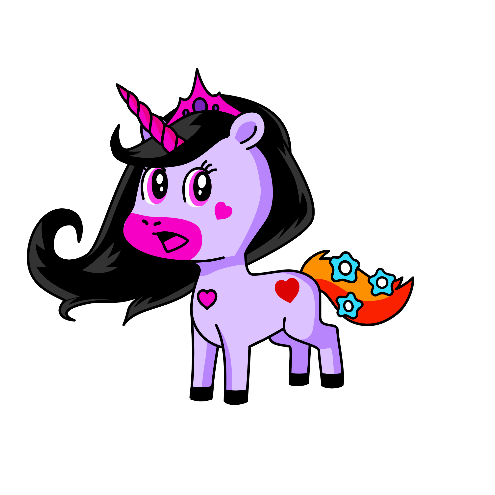 Lilly, the unicorn