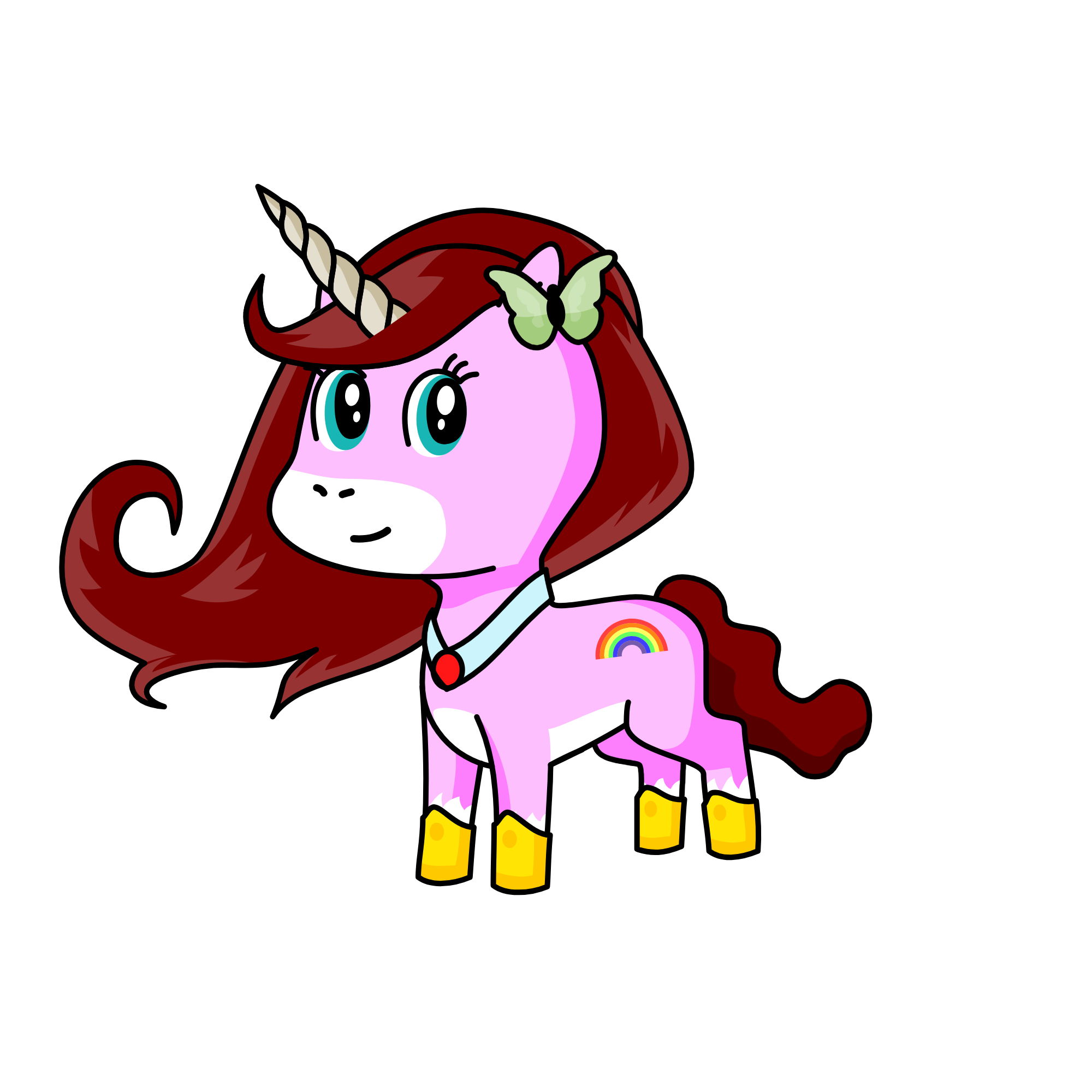 candy, the unicorn