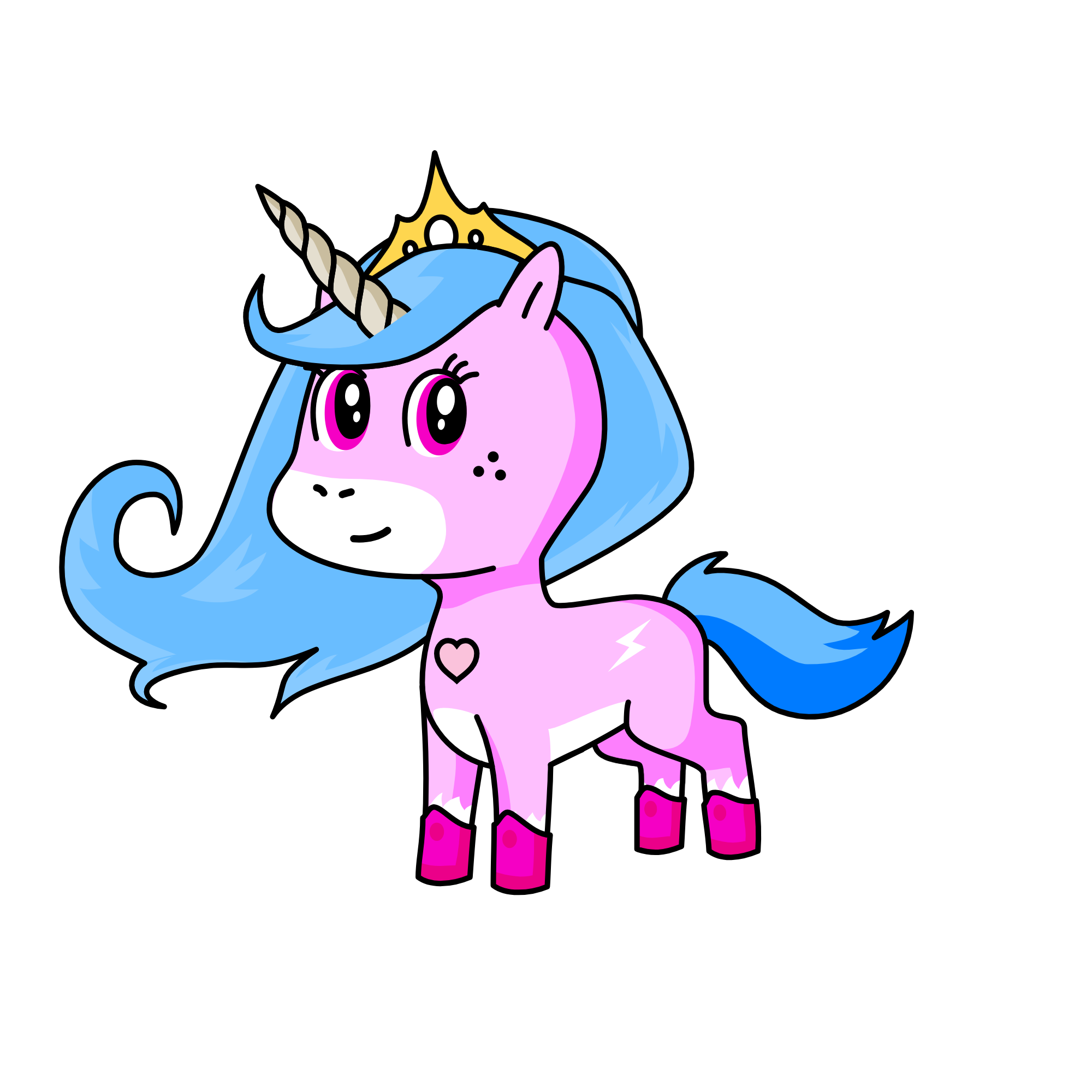 winter frost, the unicorn