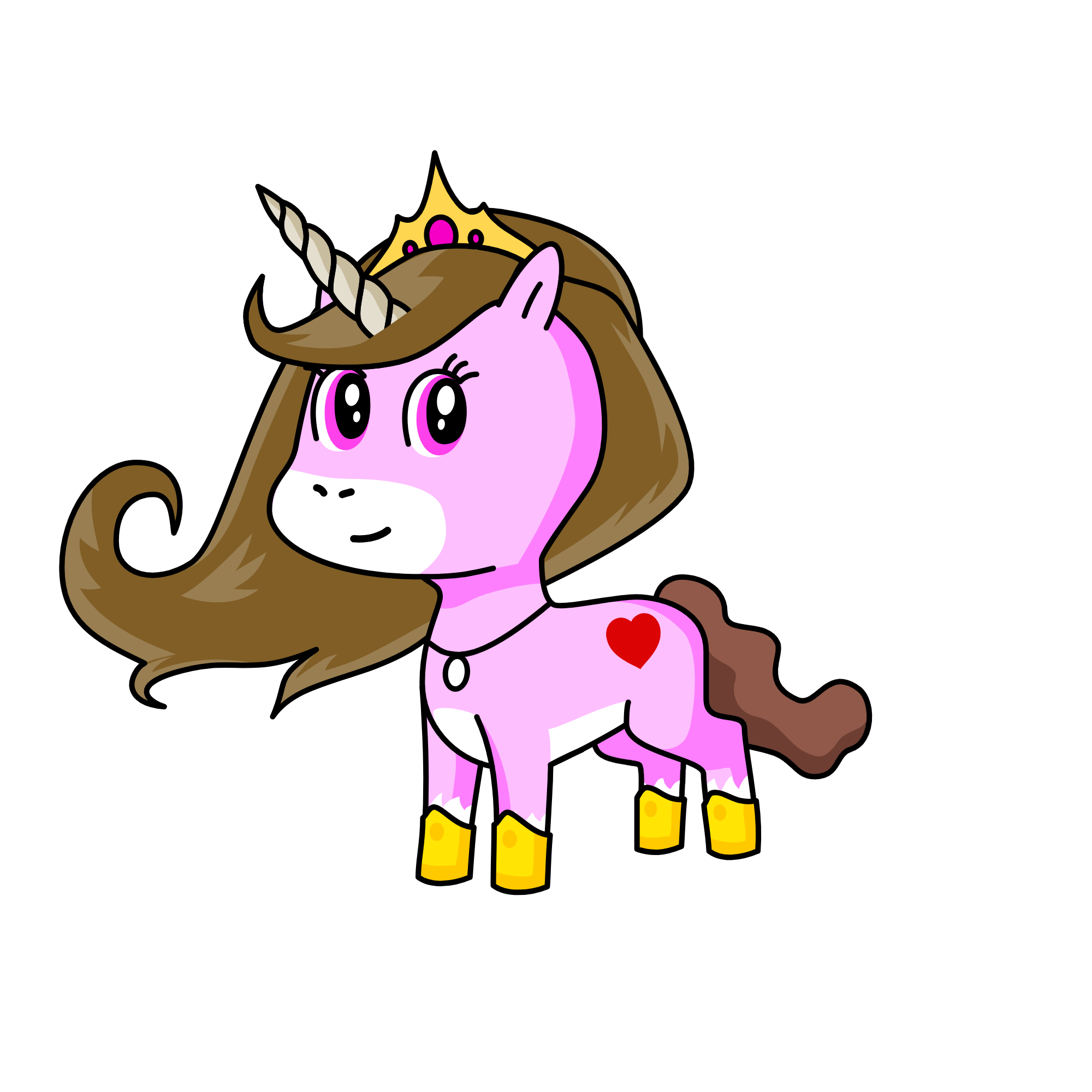 crystal, the unicorn