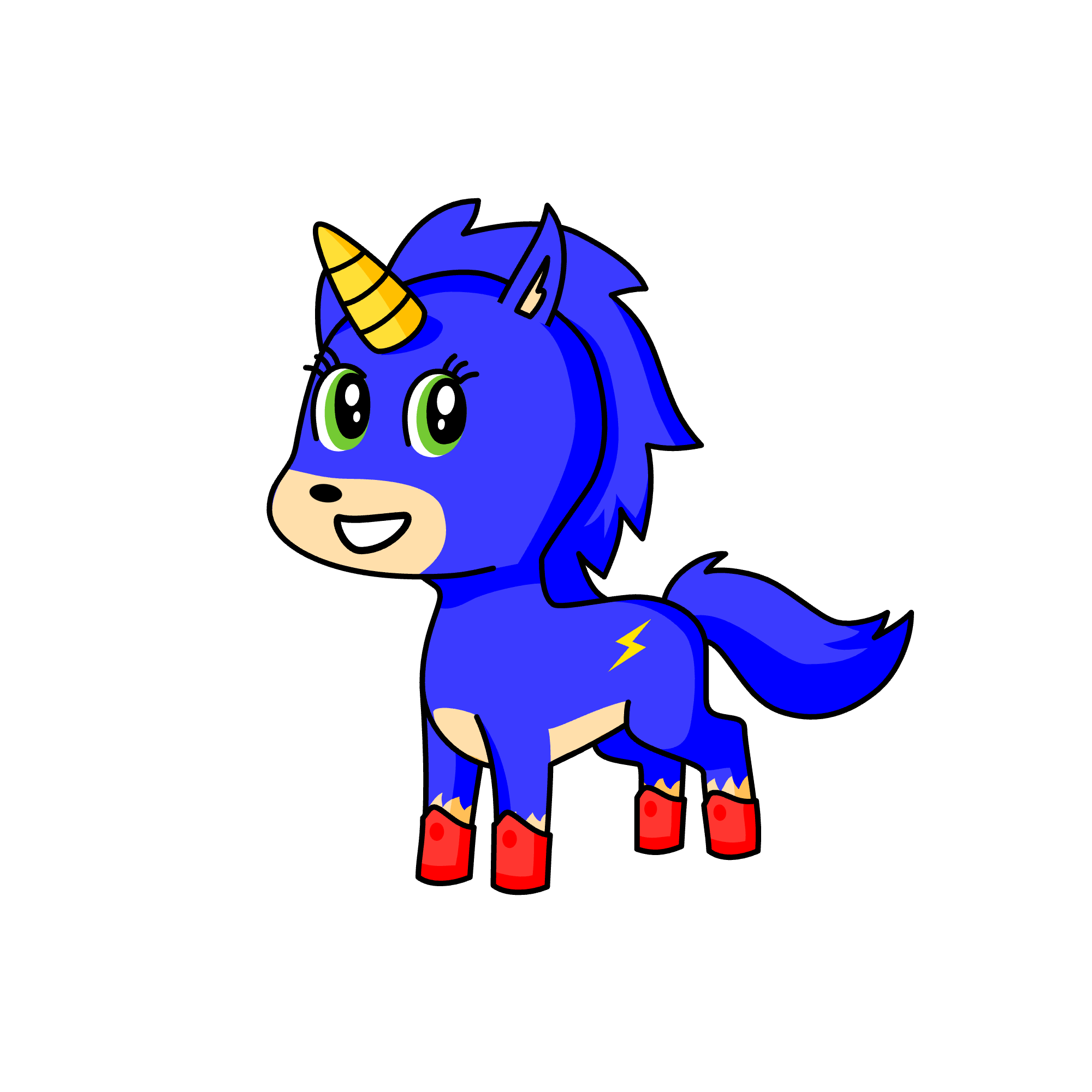 Sonicorn, the unicorn
