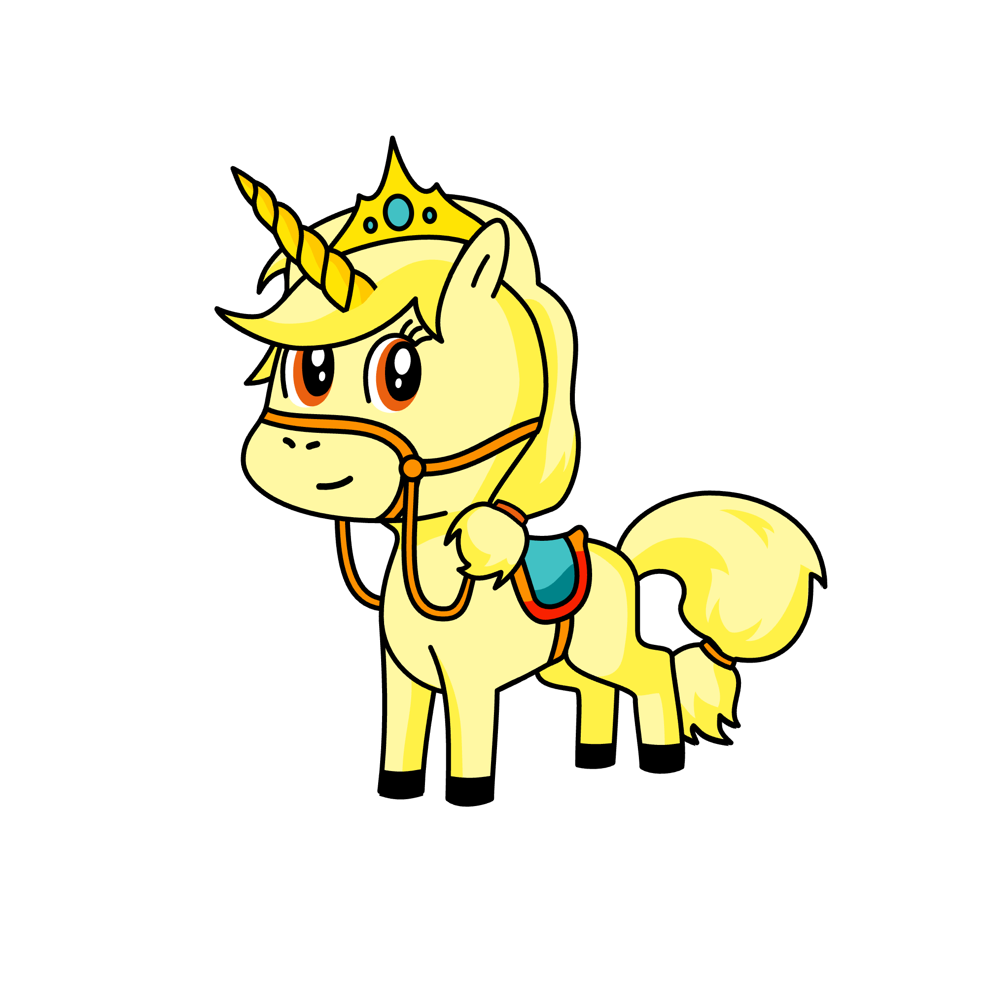 Canela, the unicorn