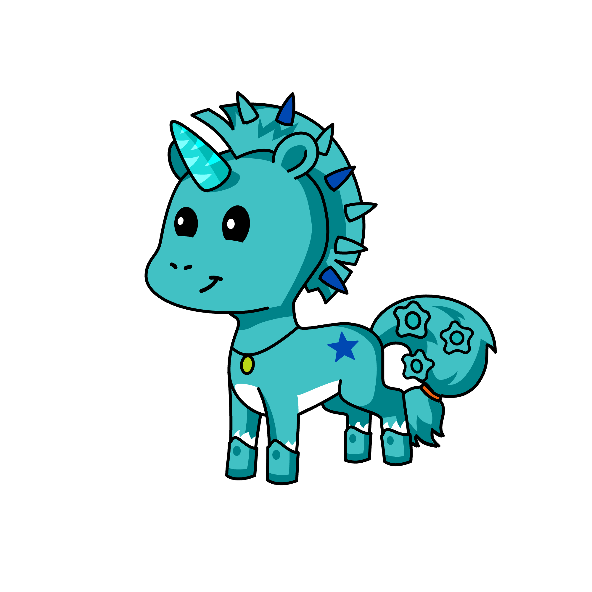 Ice Younicorn, the unicorn