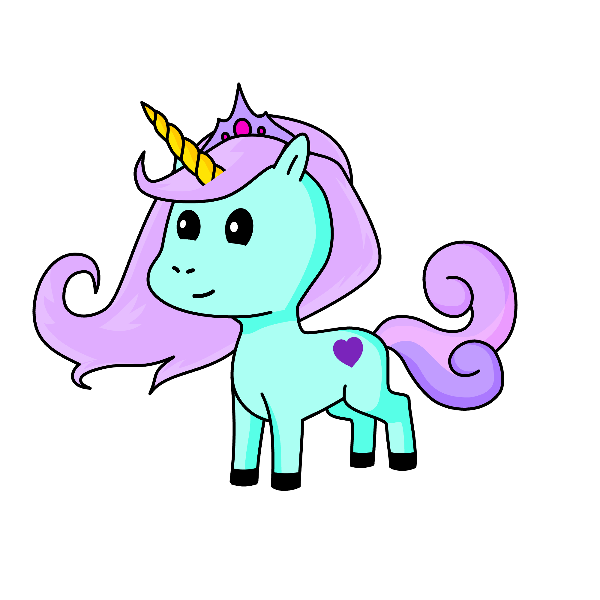 Bubble Gum, the unicorn