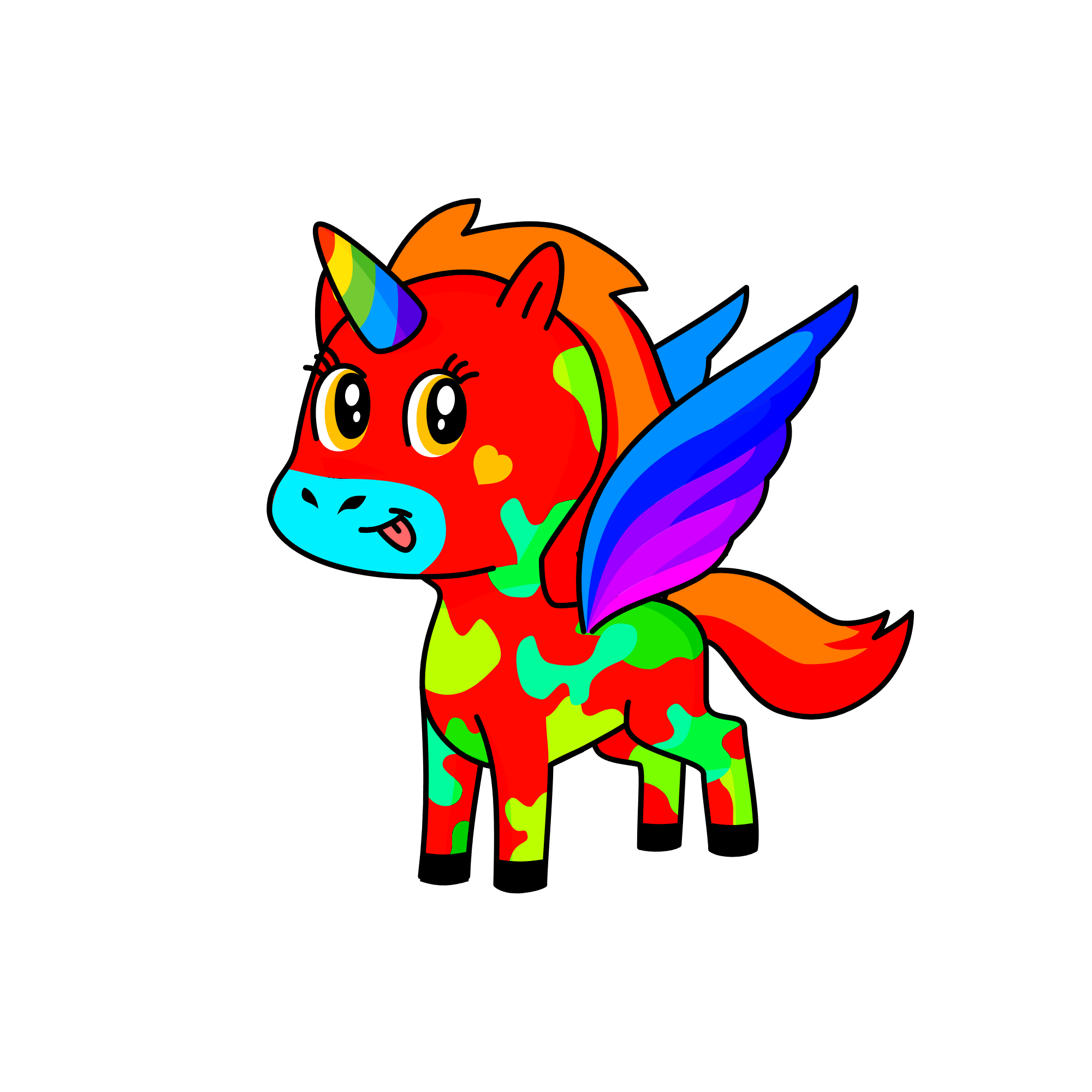 Rayne Beau, the unicorn
