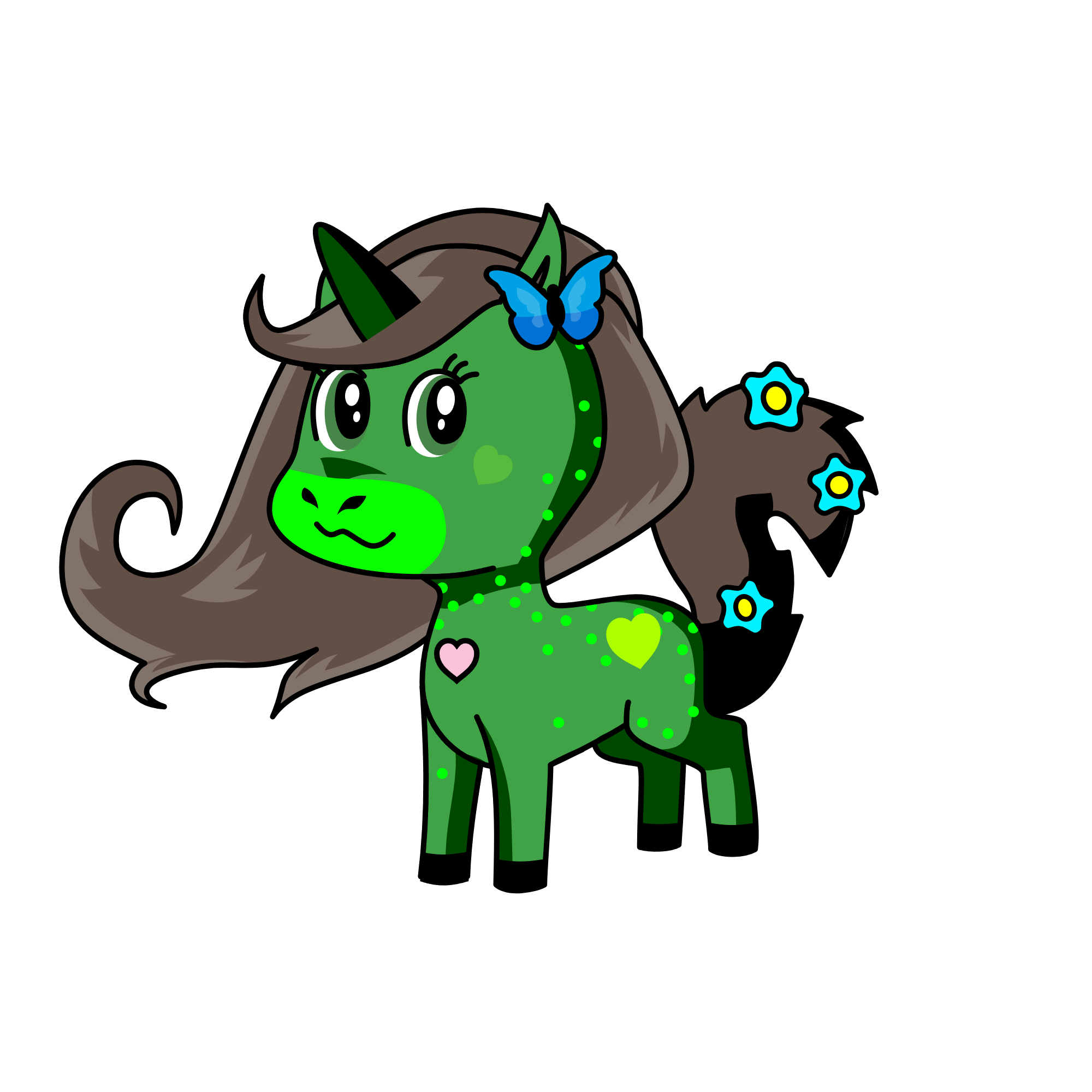 Grace Sciuridae, of elgoonishshive, the unicorn