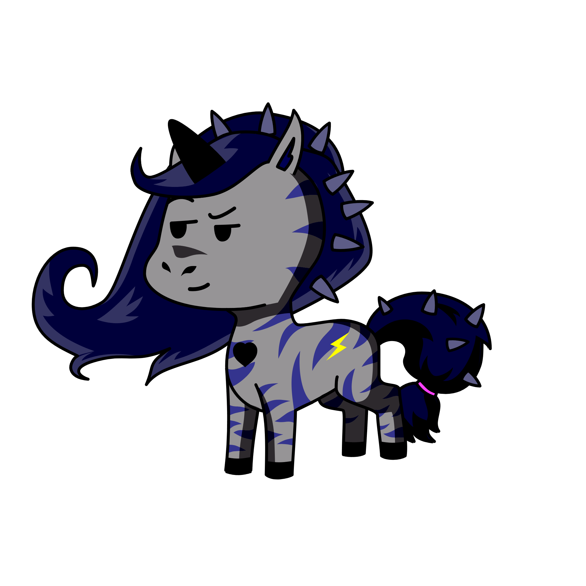 Susan P., of elgoonishshive, the unicorn