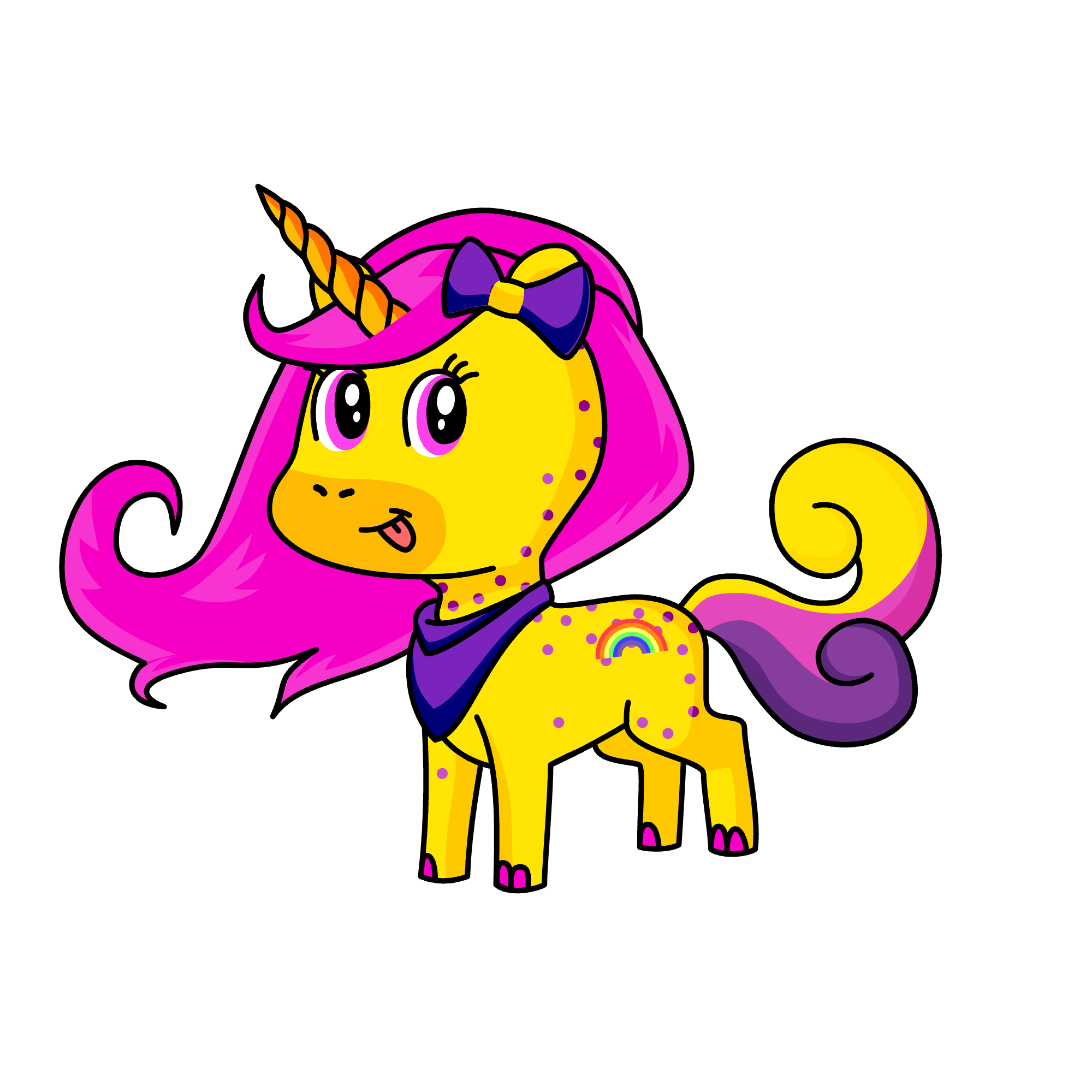 Frankicorn, the unicorn