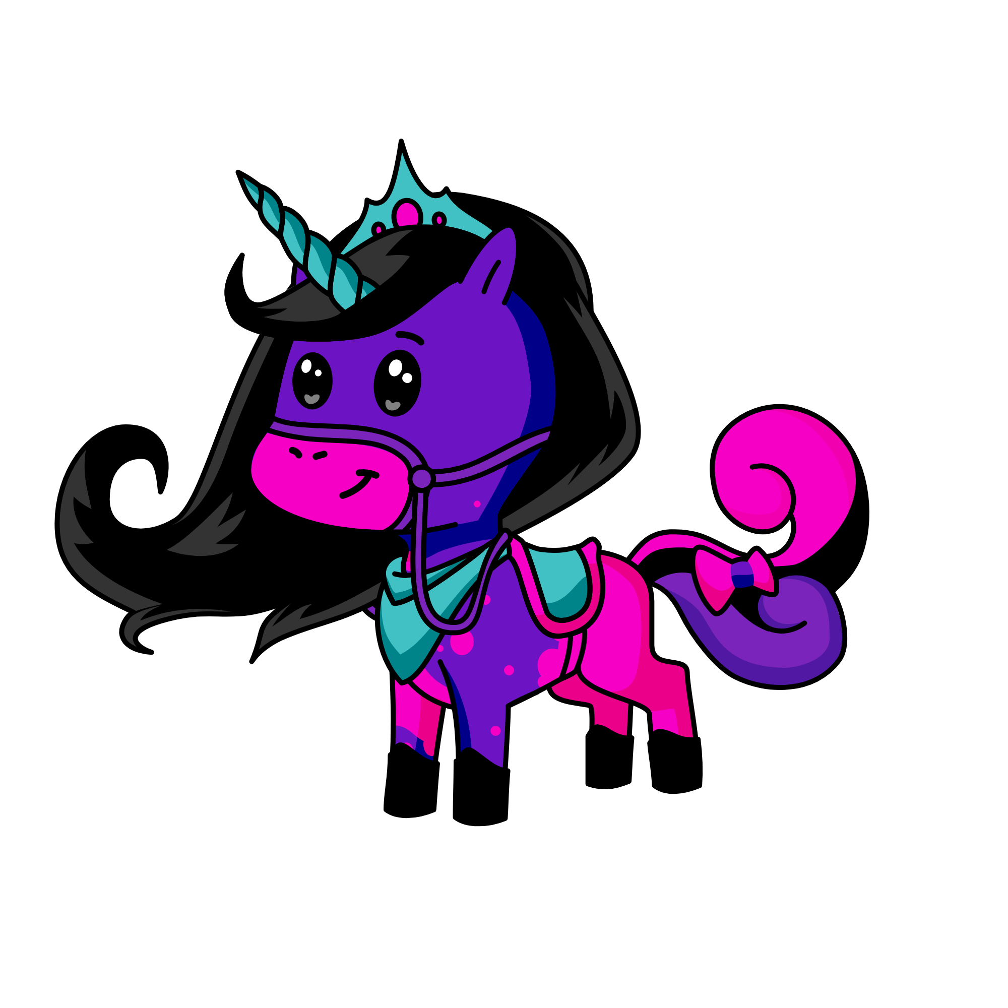 Princess Luna, the unicorn