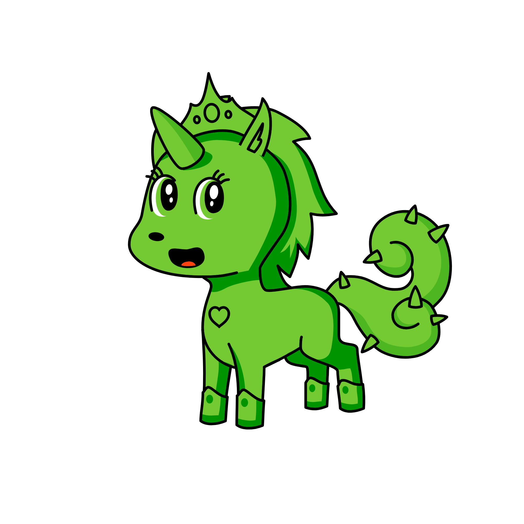 brocoli, the unicorn