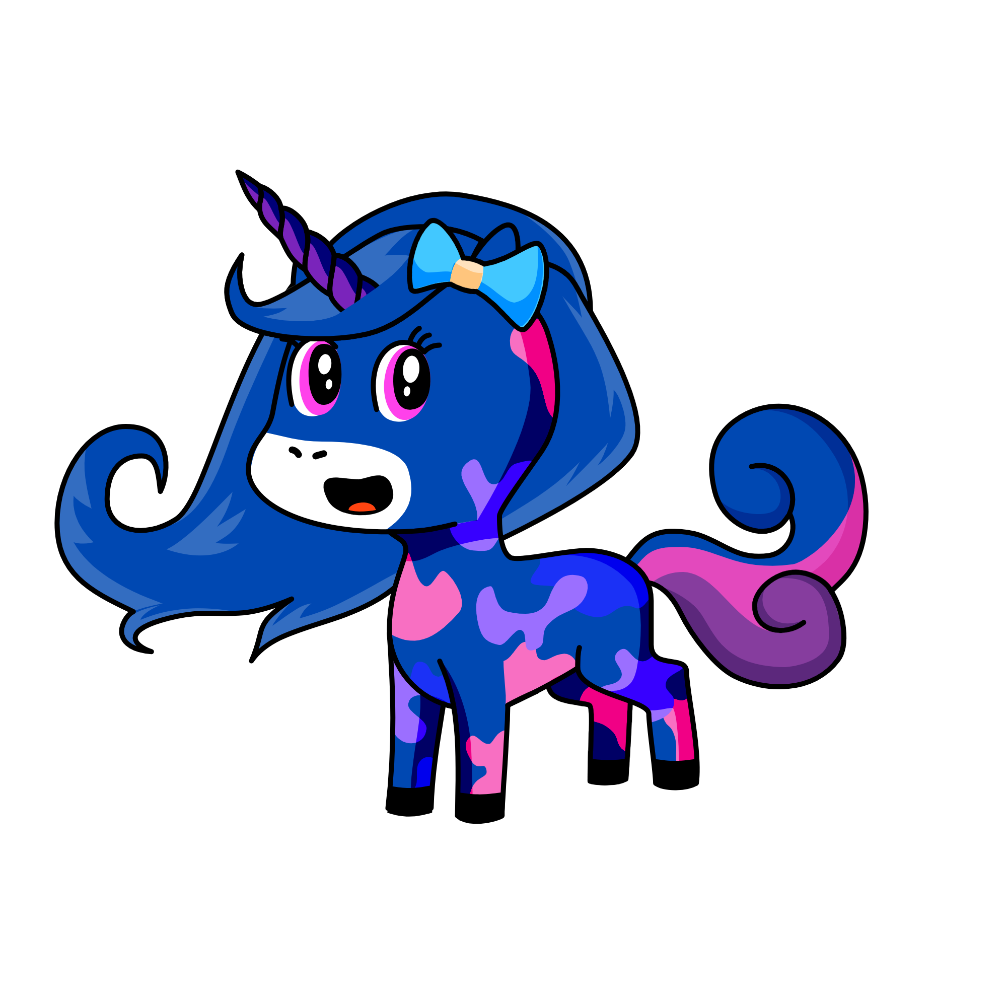 Aliyah, the unicorn