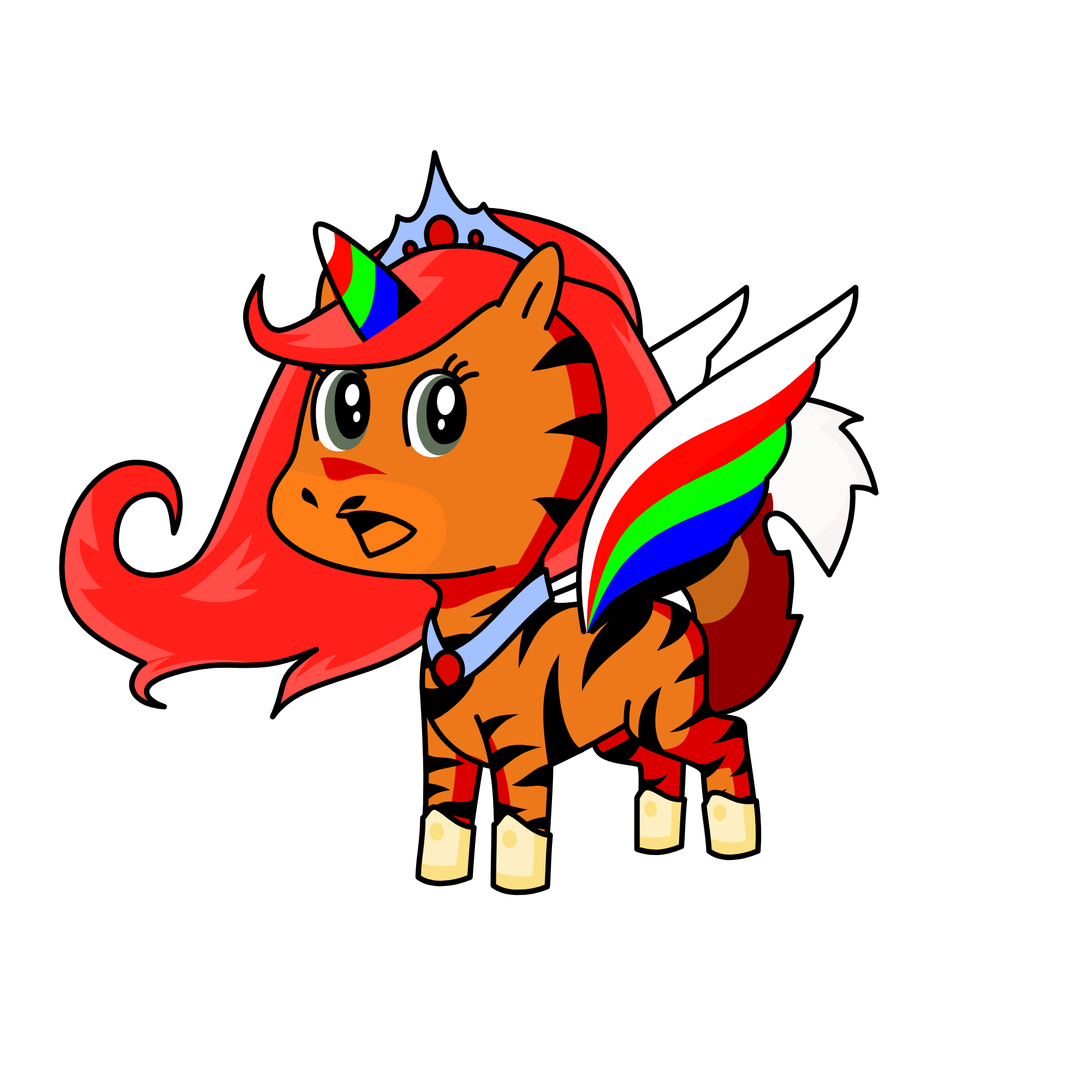 Nanase Kitsune, of elgoonishshive, the unicorn