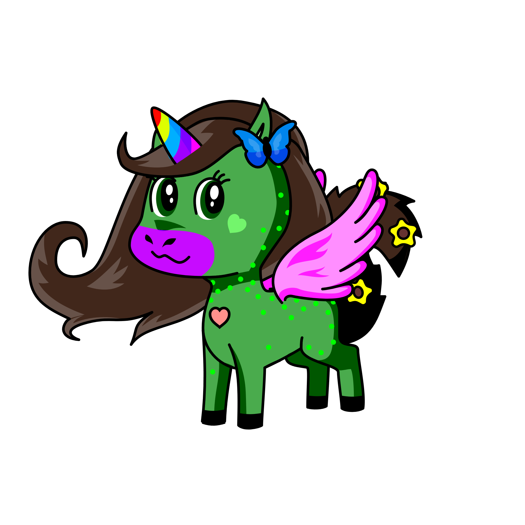 Grace Sciuridae, of elgoonishshive, the unicorn