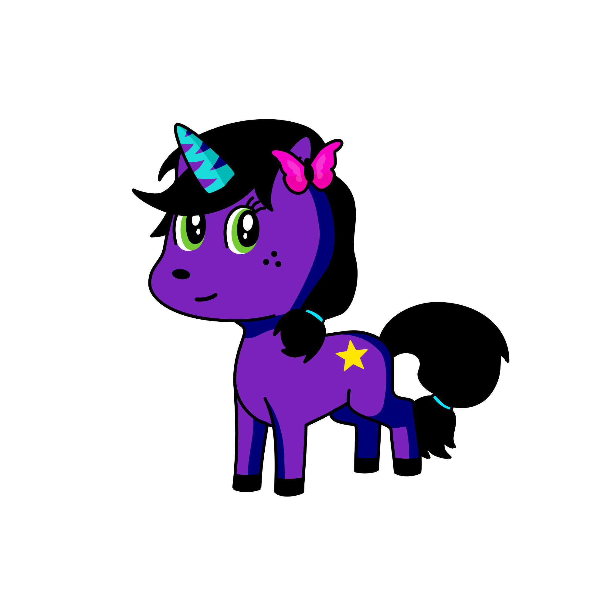 Taffy, the unicorn