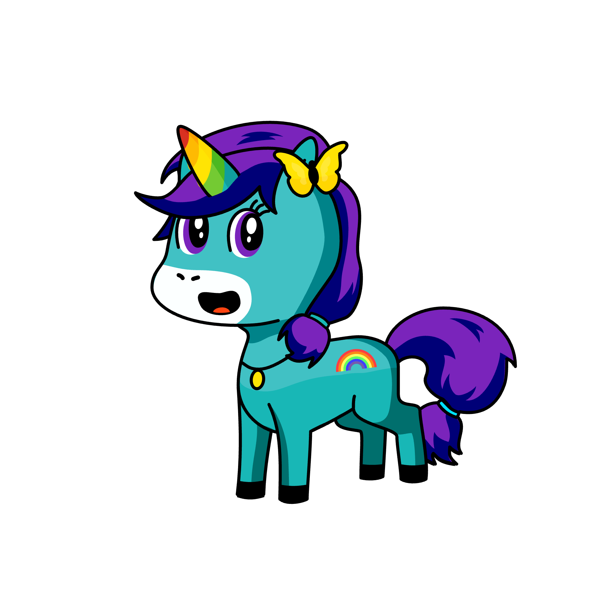 fluffy, the unicorn