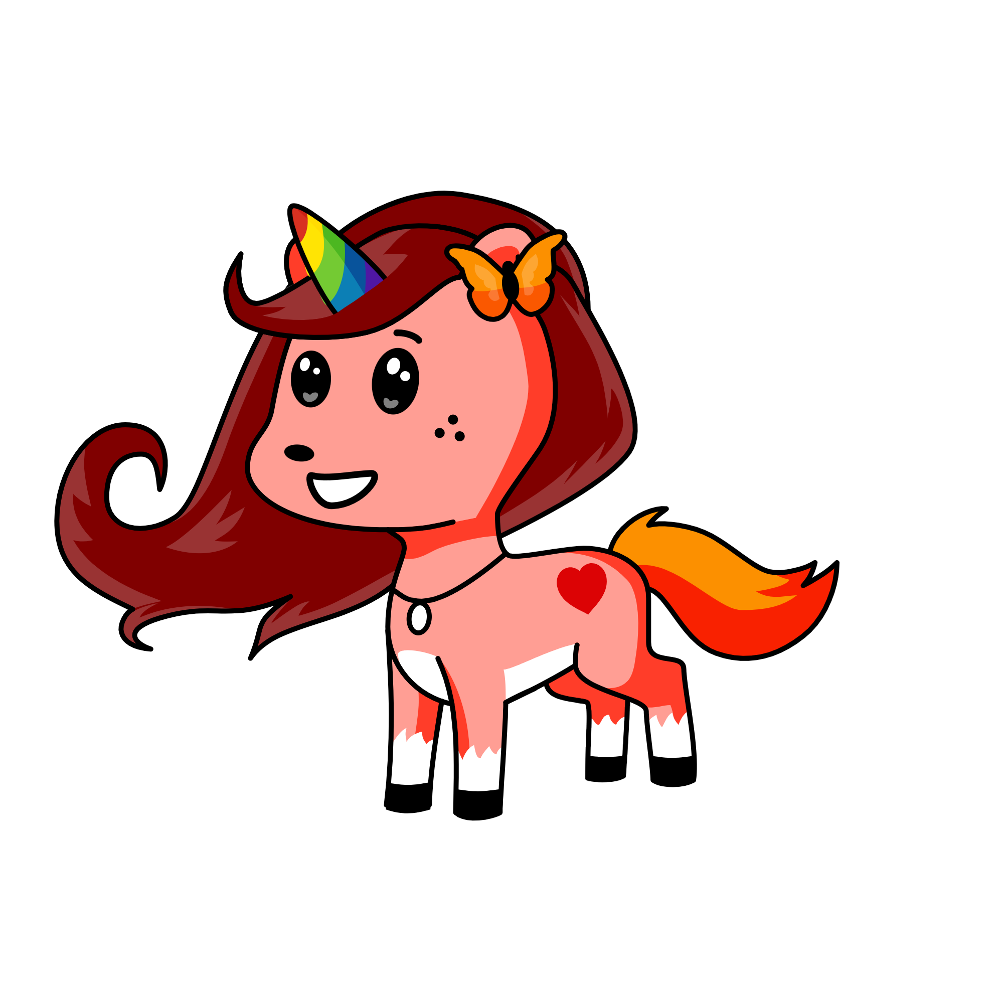 fliekiss, the unicorn