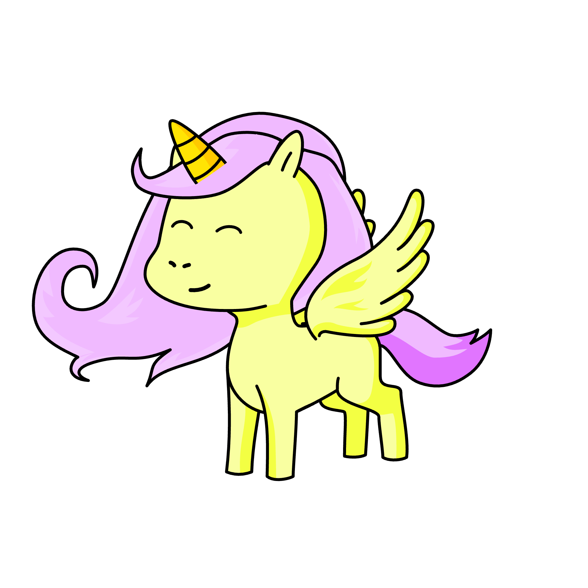 Fluttershy, the unicorn
