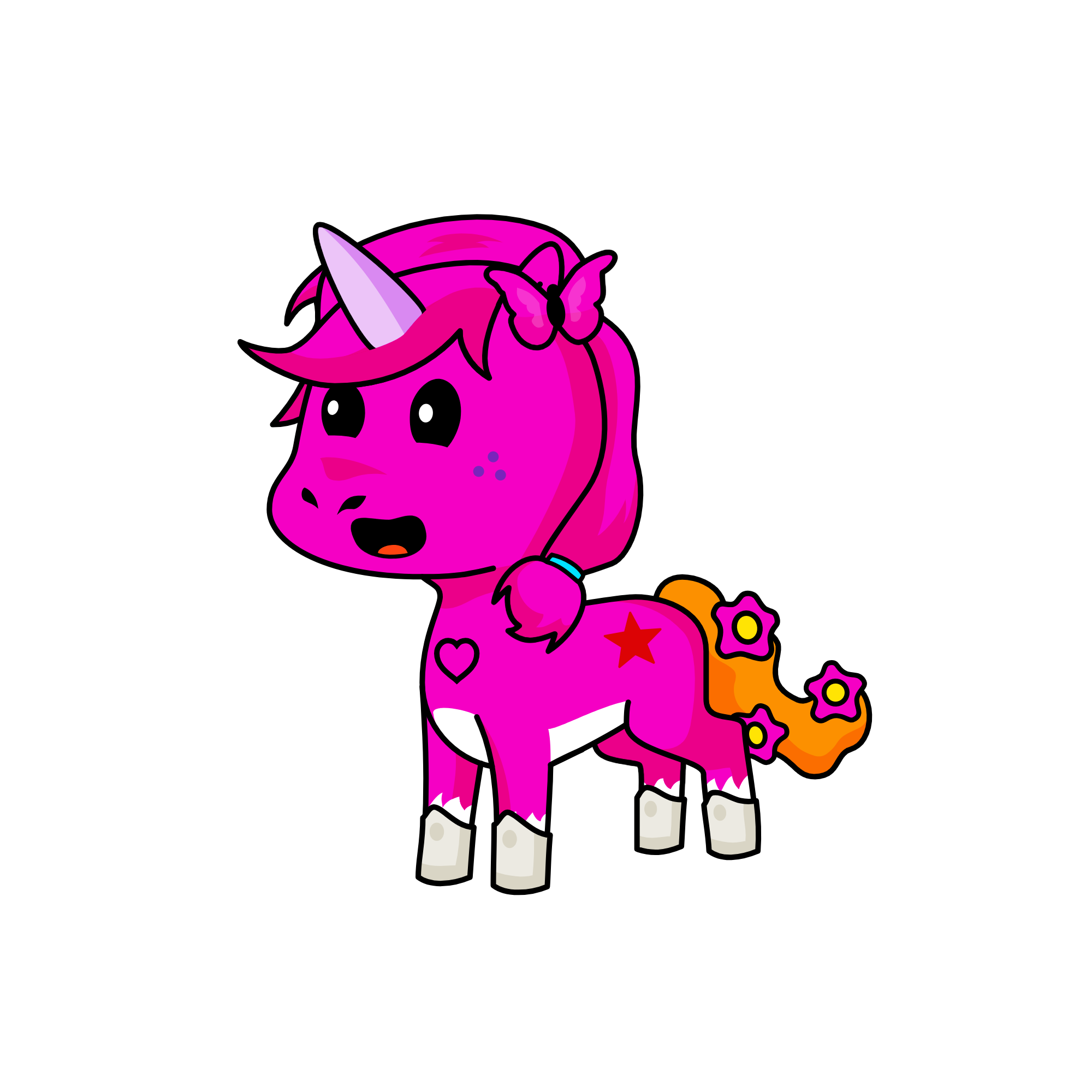 berry, the unicorn