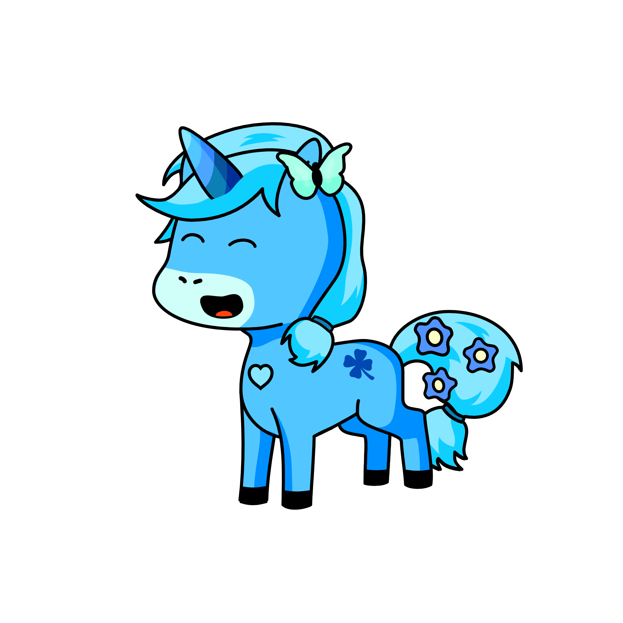 Luna, the unicorn
