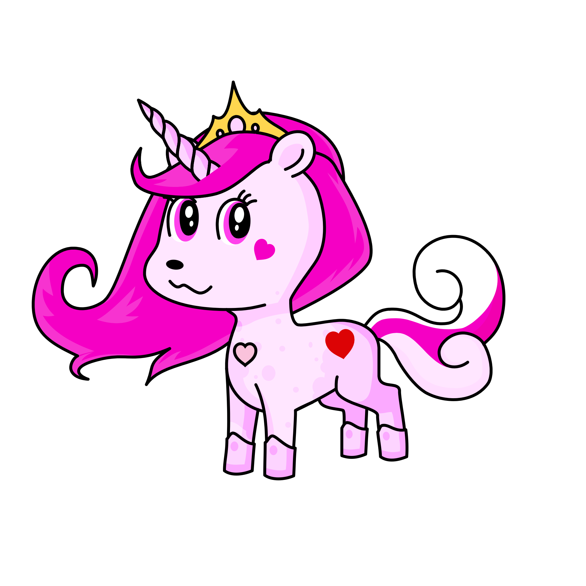 Pinky , the unicorn