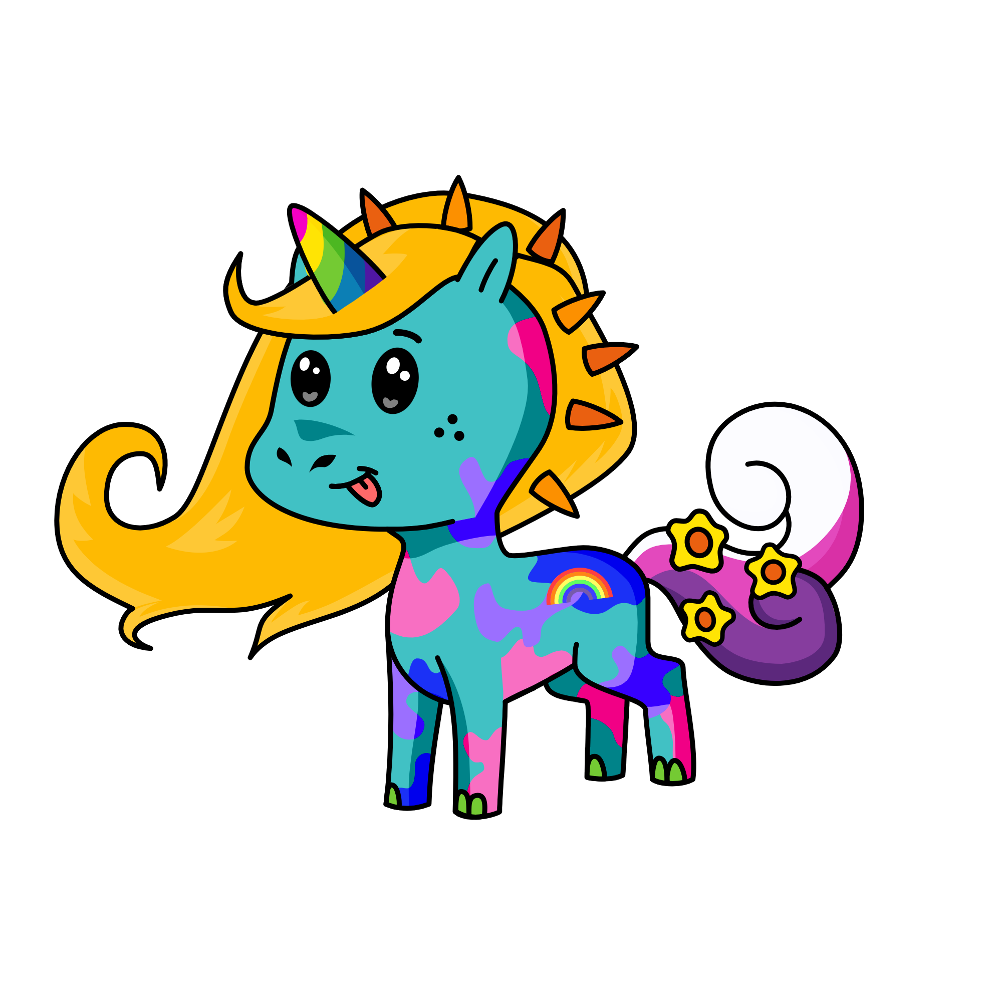 princess, the unicorn