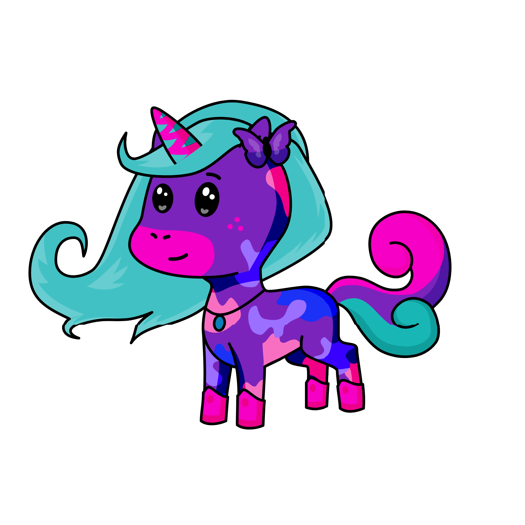 summer, the unicorn