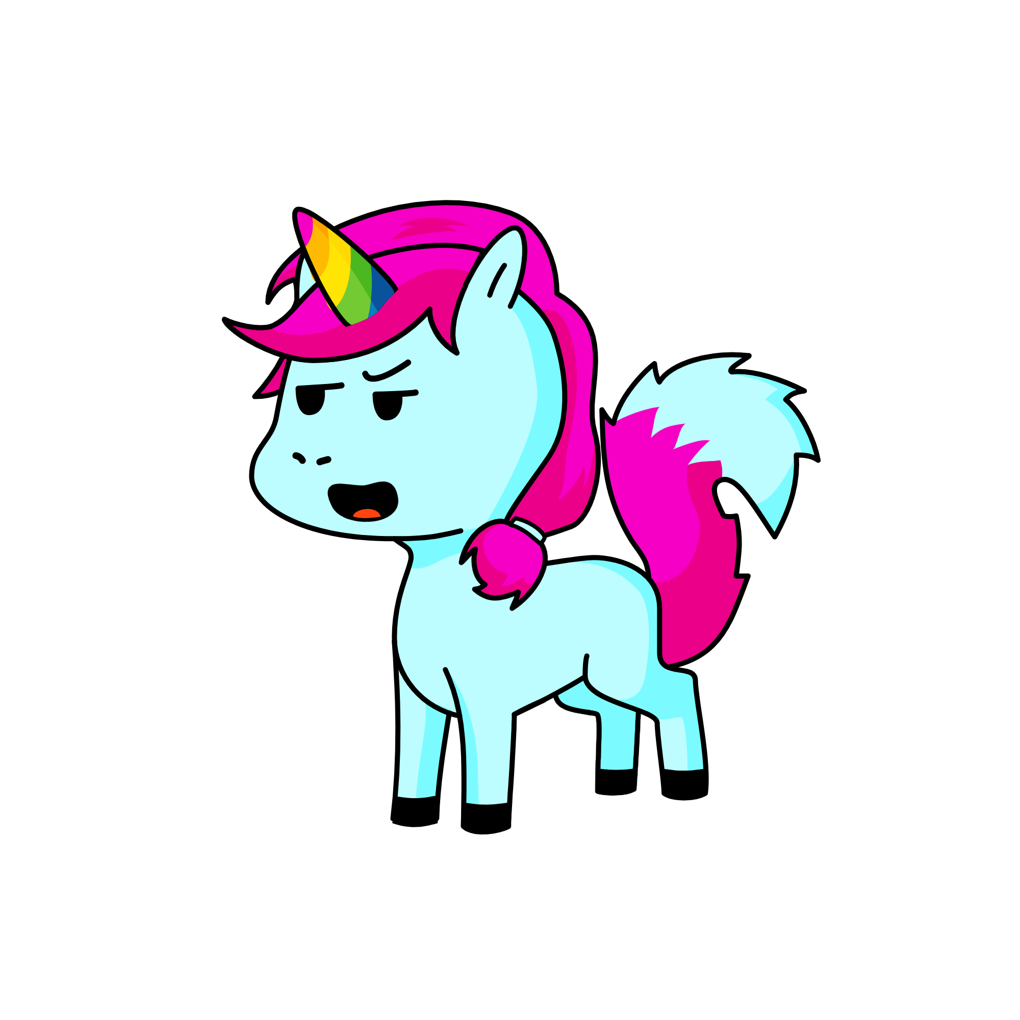 Bloody mary, the unicorn