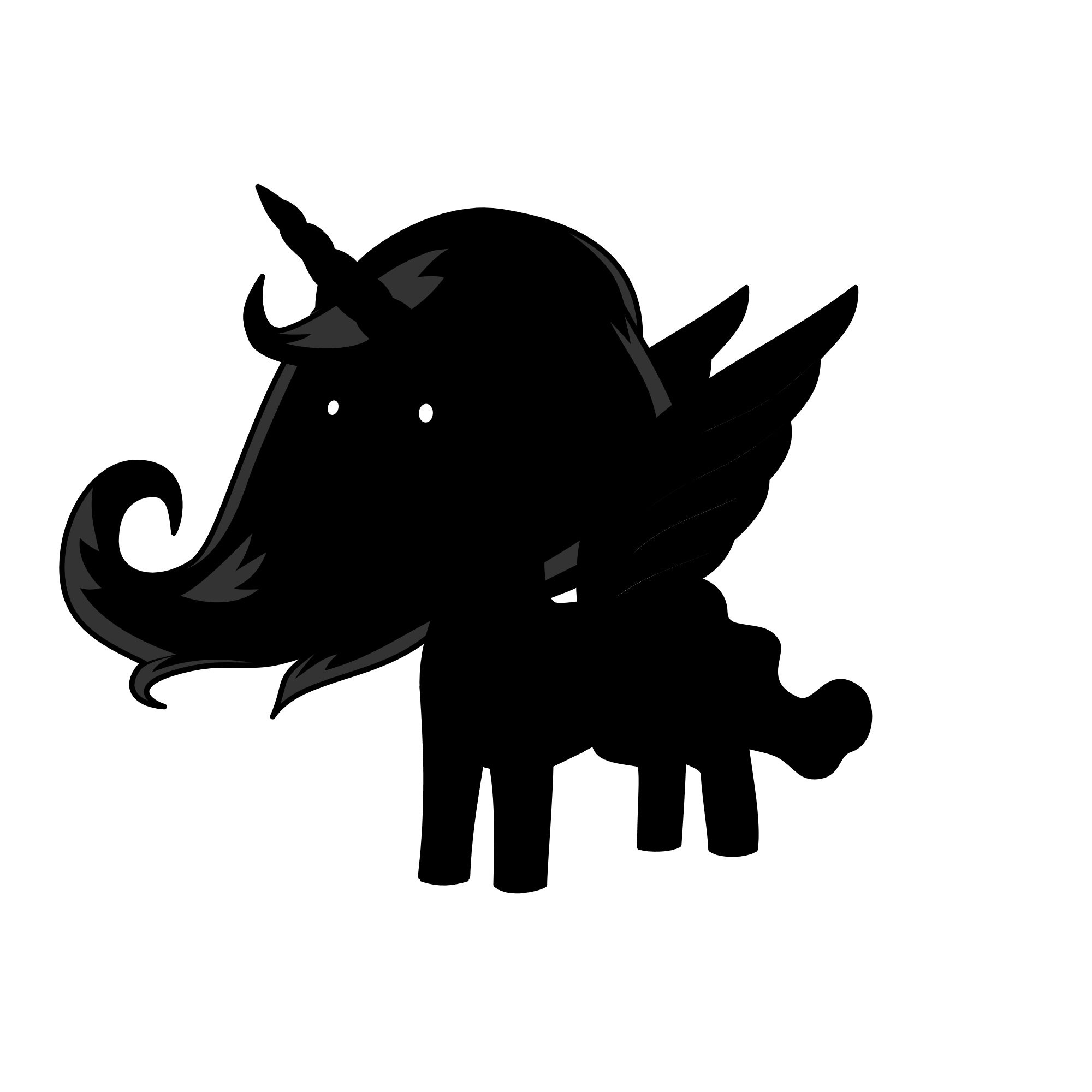 Shadows, the unicorn
