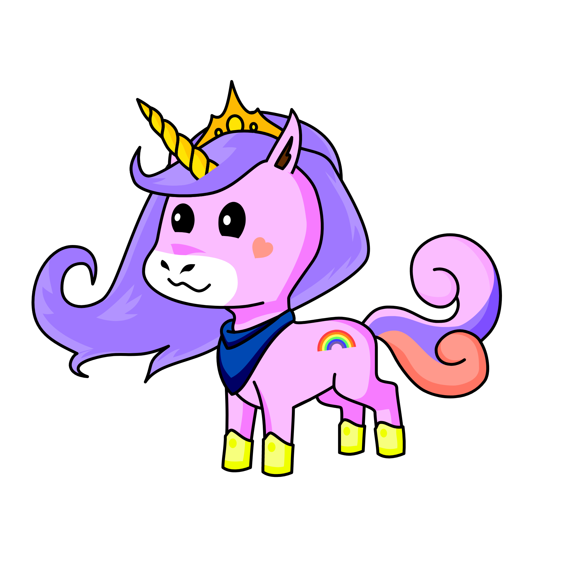 الاميرة ليلى, the unicorn