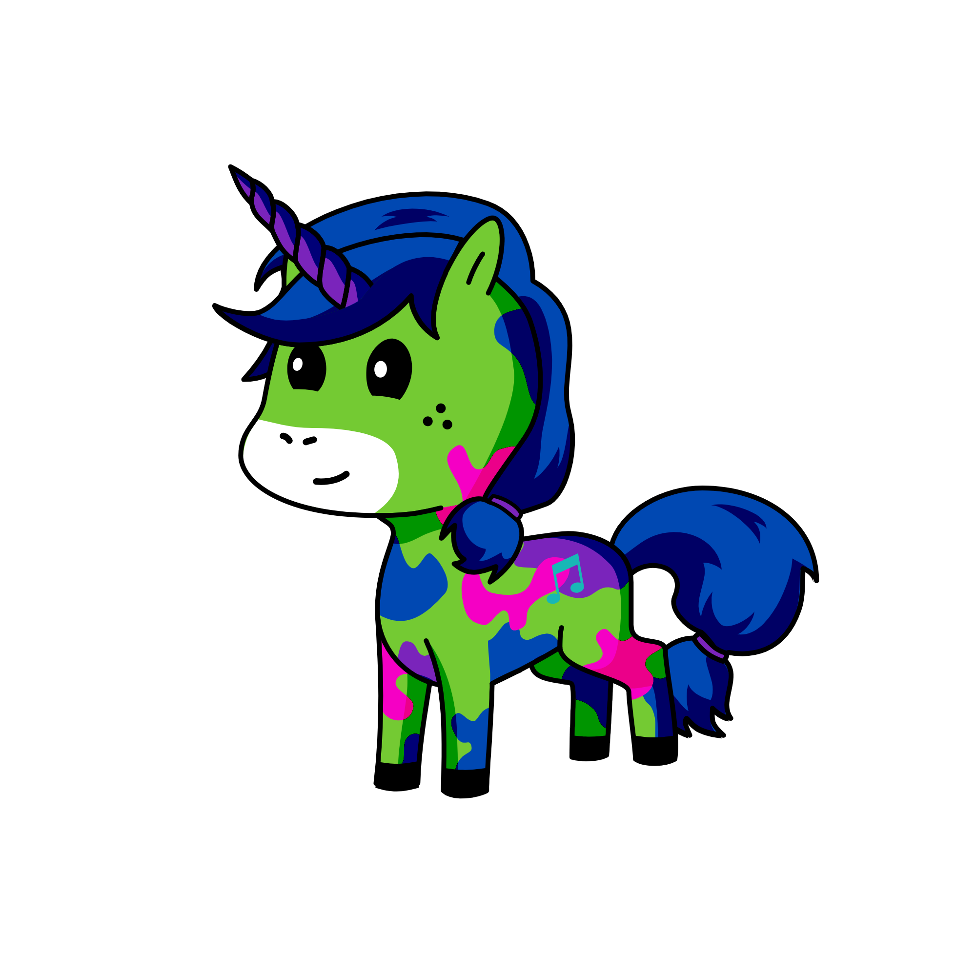 wakacaca, the unicorn