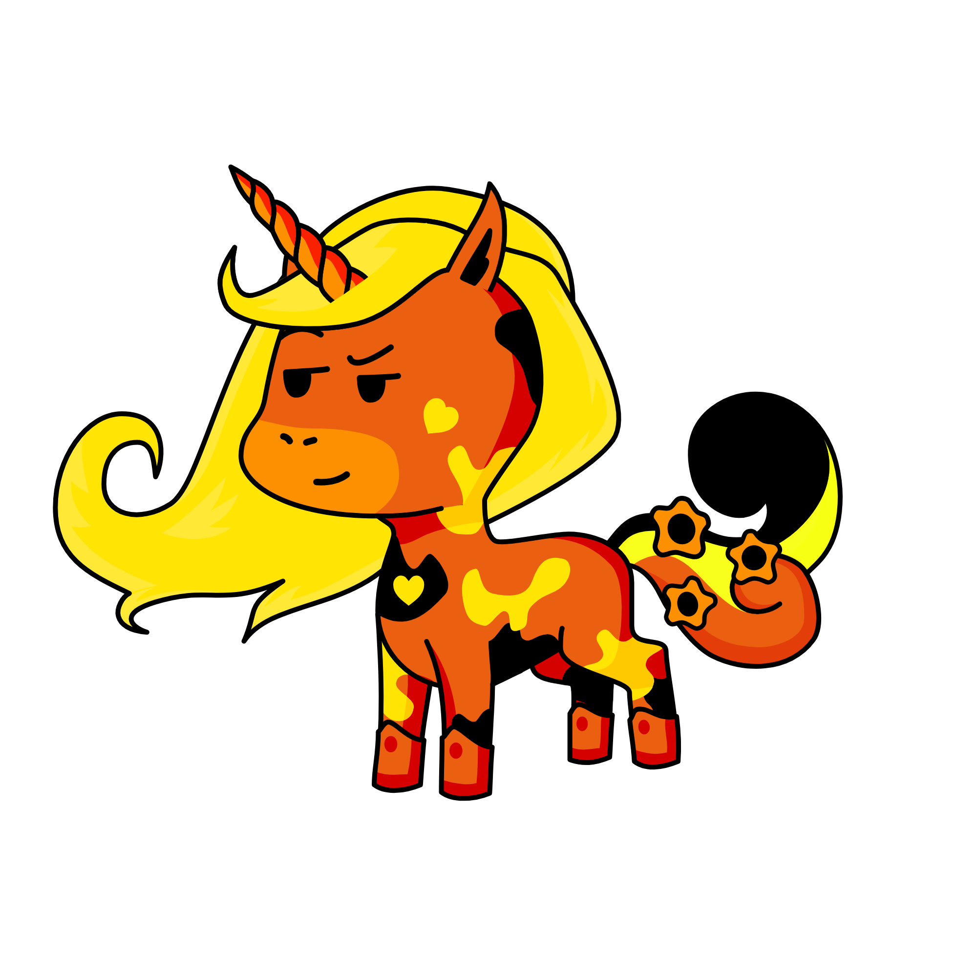 candycorn , the unicorn