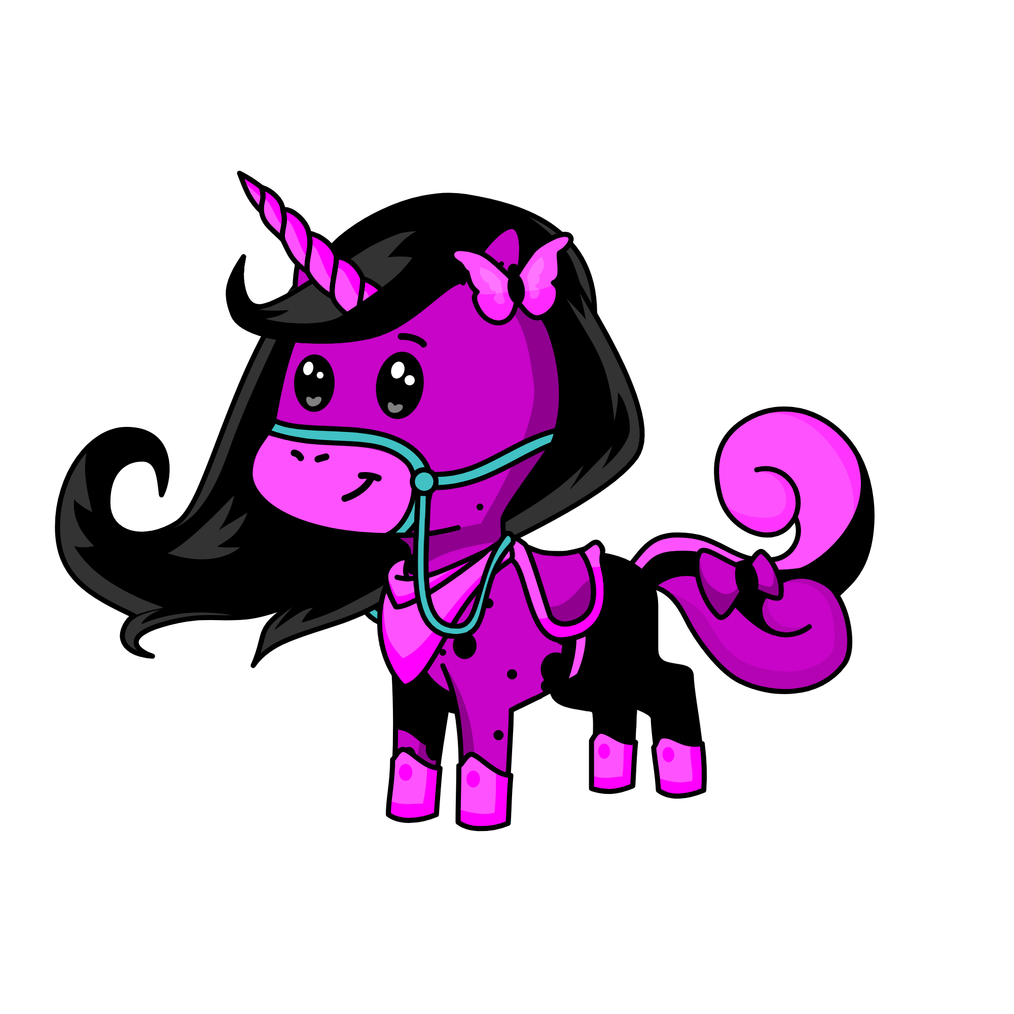 Princess Luna Moonlight, the unicorn