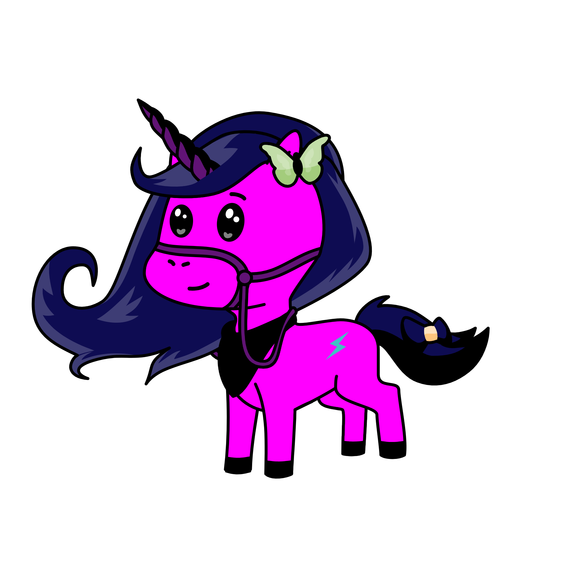 Luna Moonlight, the unicorn