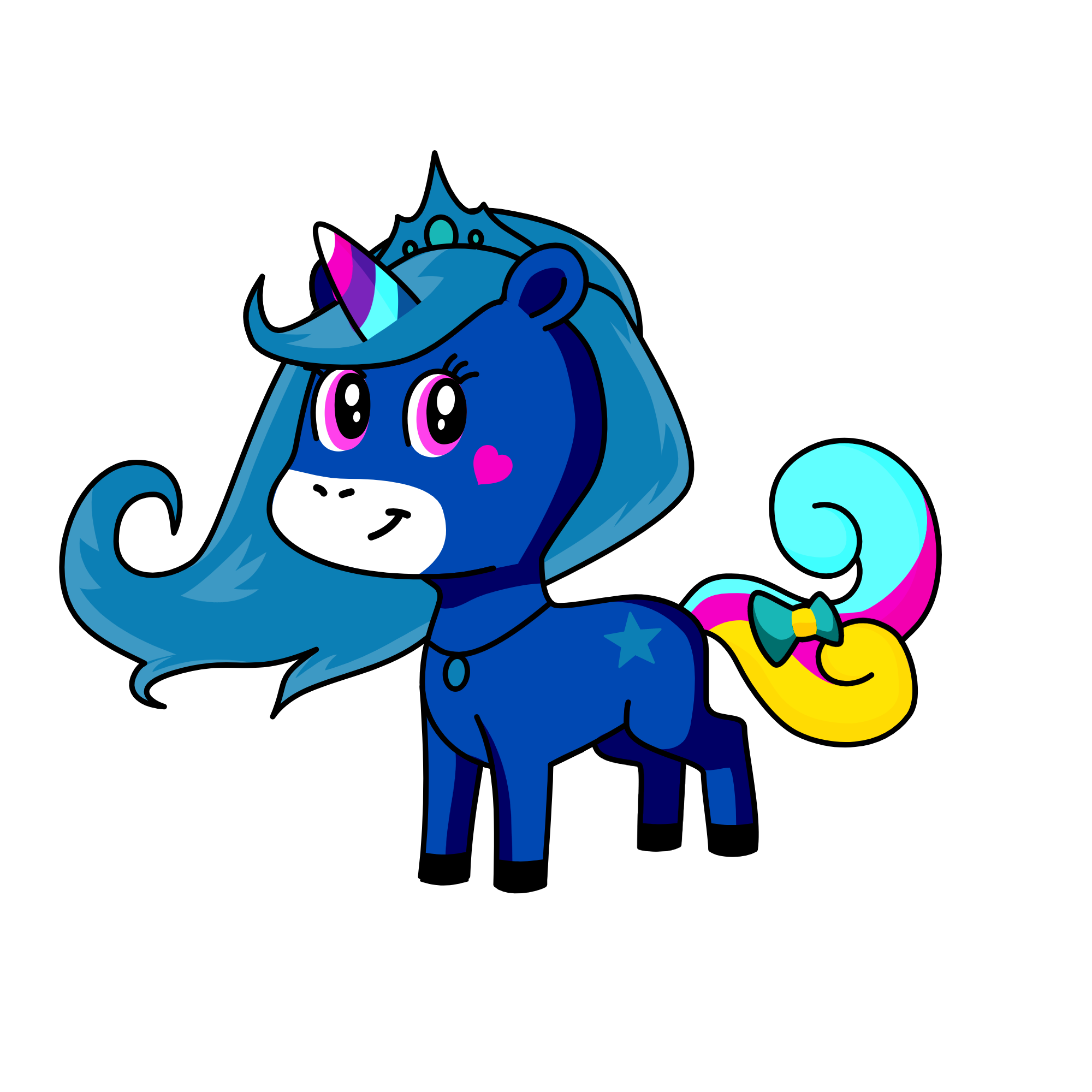 Luna, the unicorn