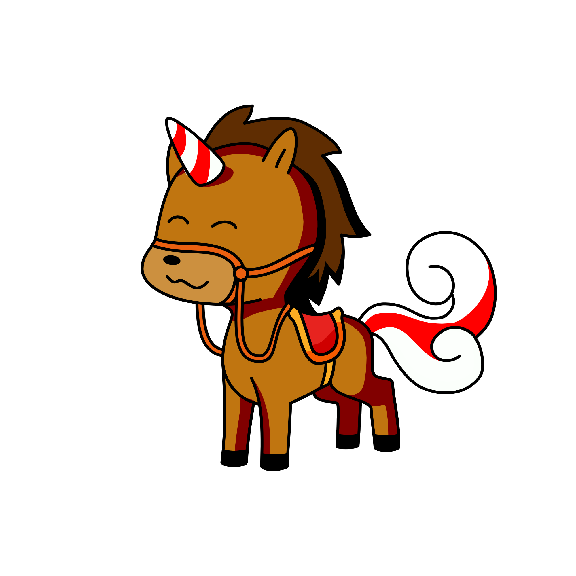 Chrismas younicorn, the unicorn