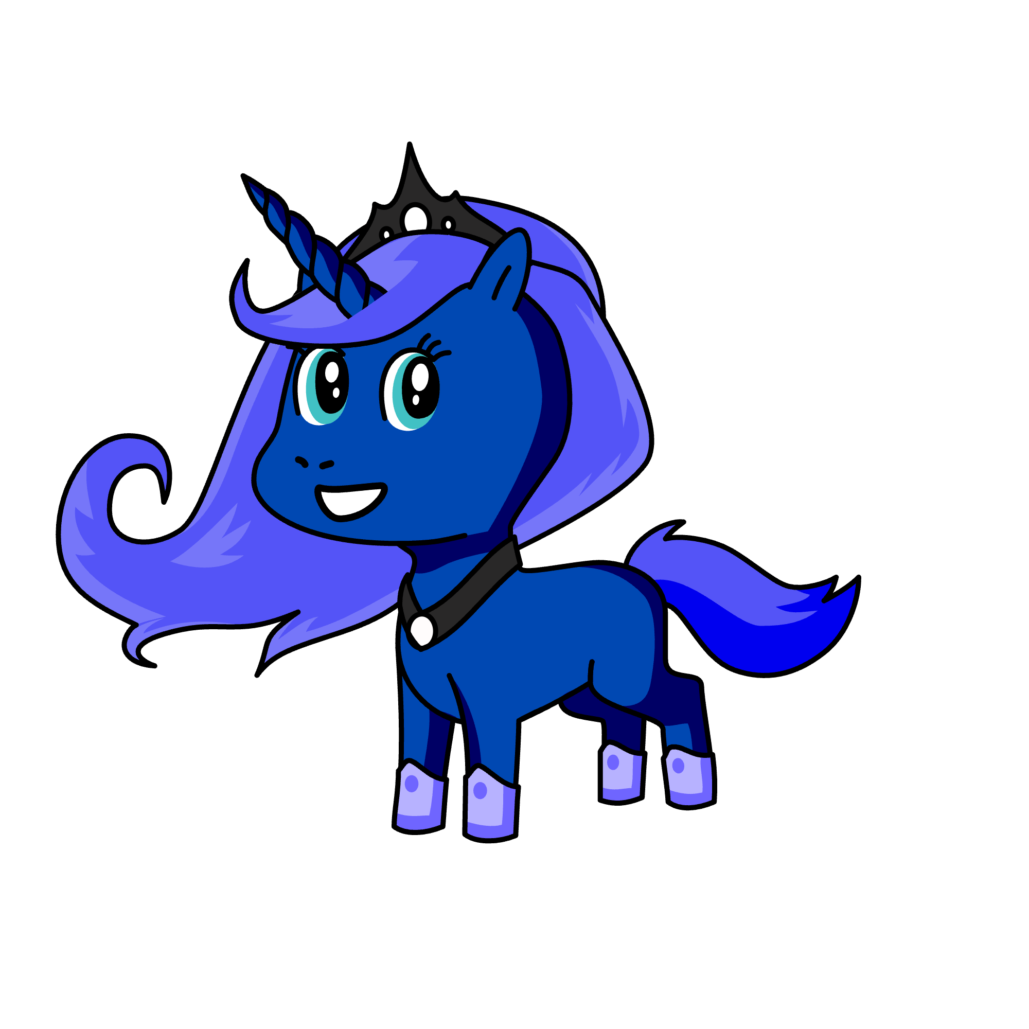 Princess Luna, the unicorn