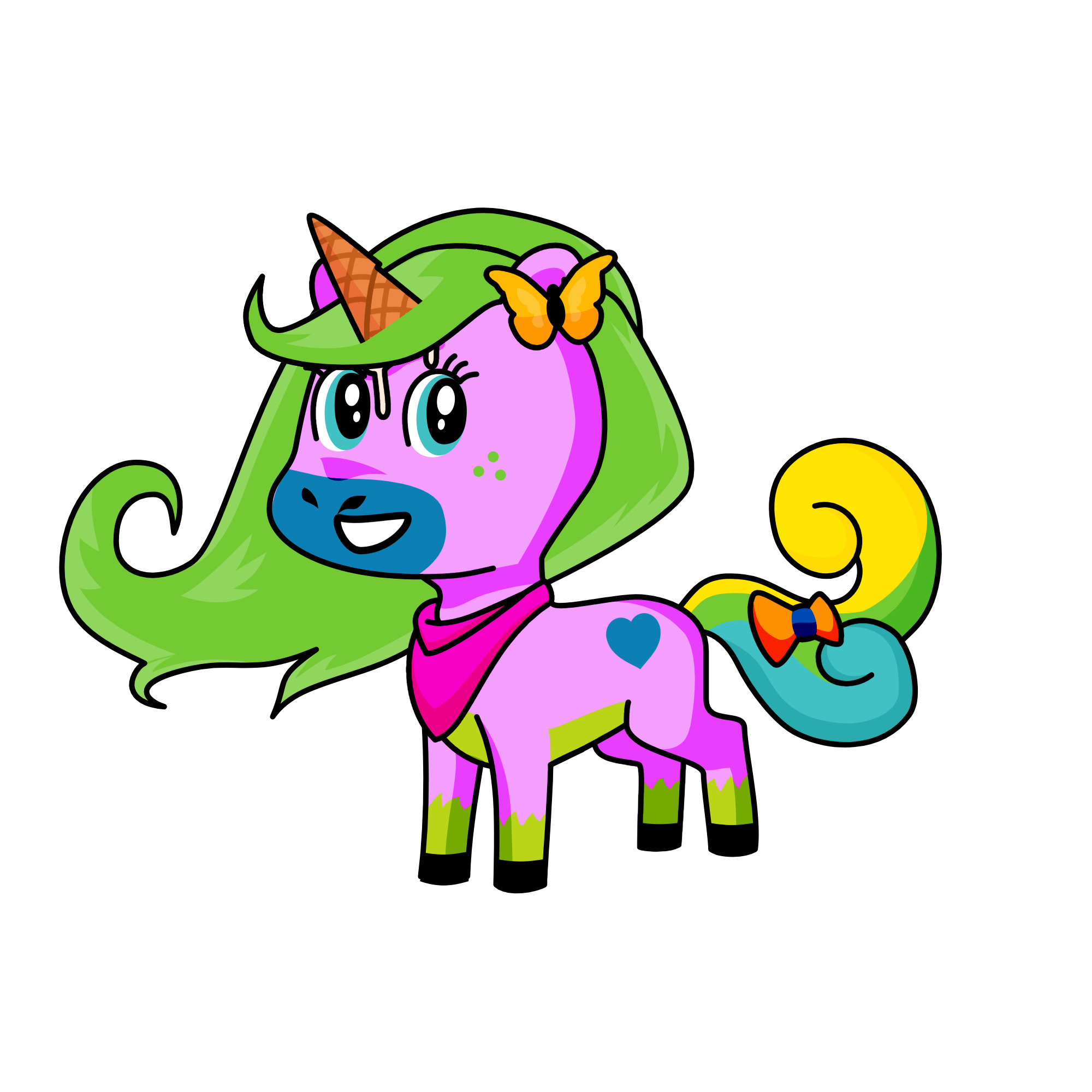Janika, the unicorn